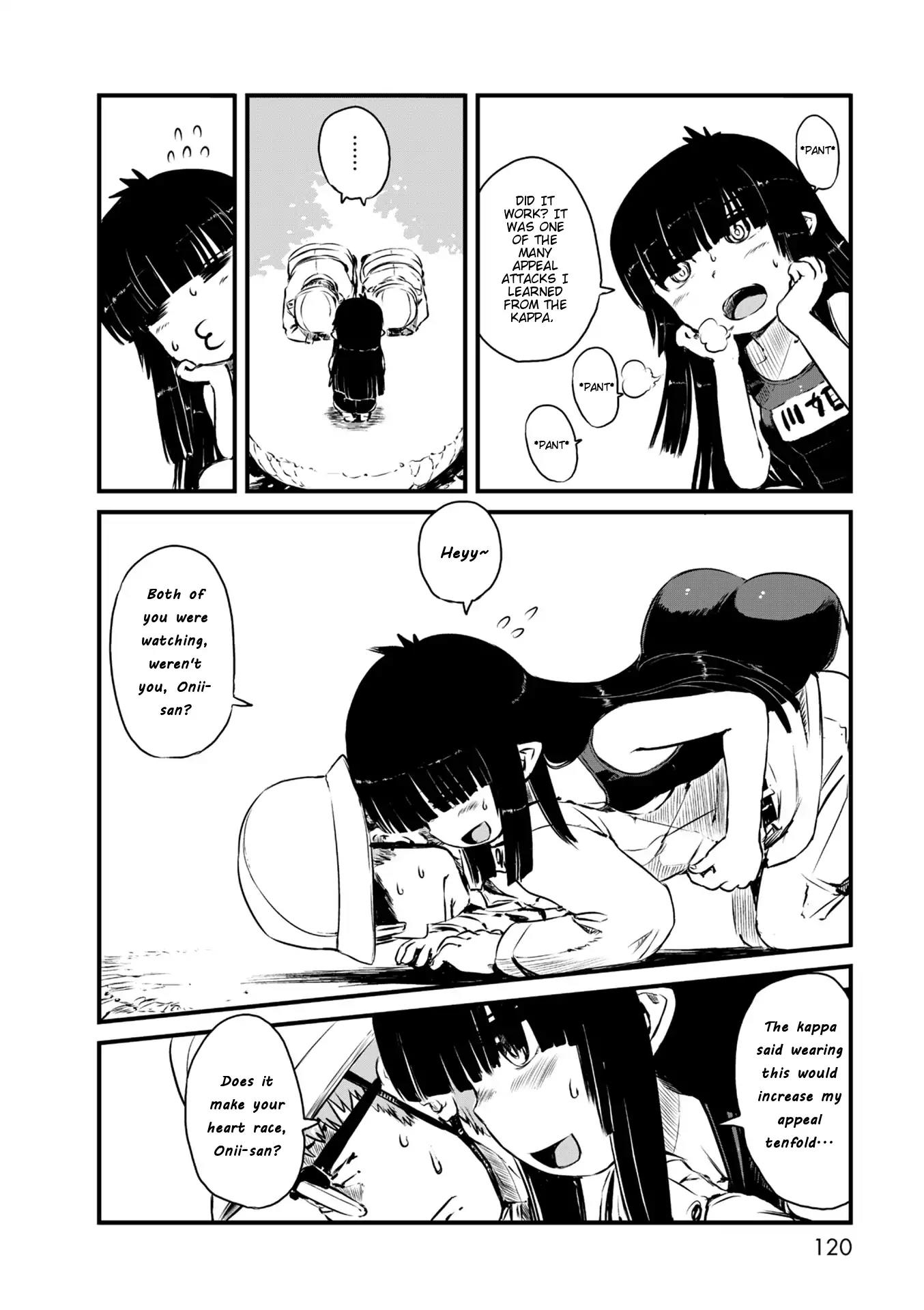 Neko Musume Michikusa Nikki Chapter 65 page 10 - Chapter 65: Passing The Time Meeting Kawahime-Sama By Chance