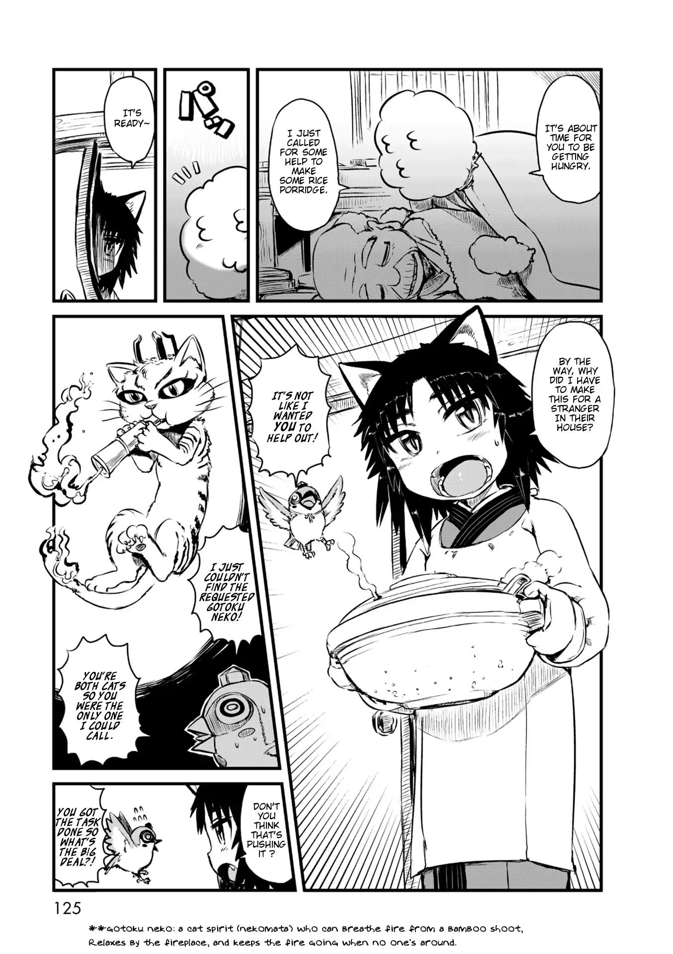 Neko Musume Michikusa Nikki Chapter 65 page 15 - Chapter 65: Passing The Time Meeting Kawahime-Sama By Chance