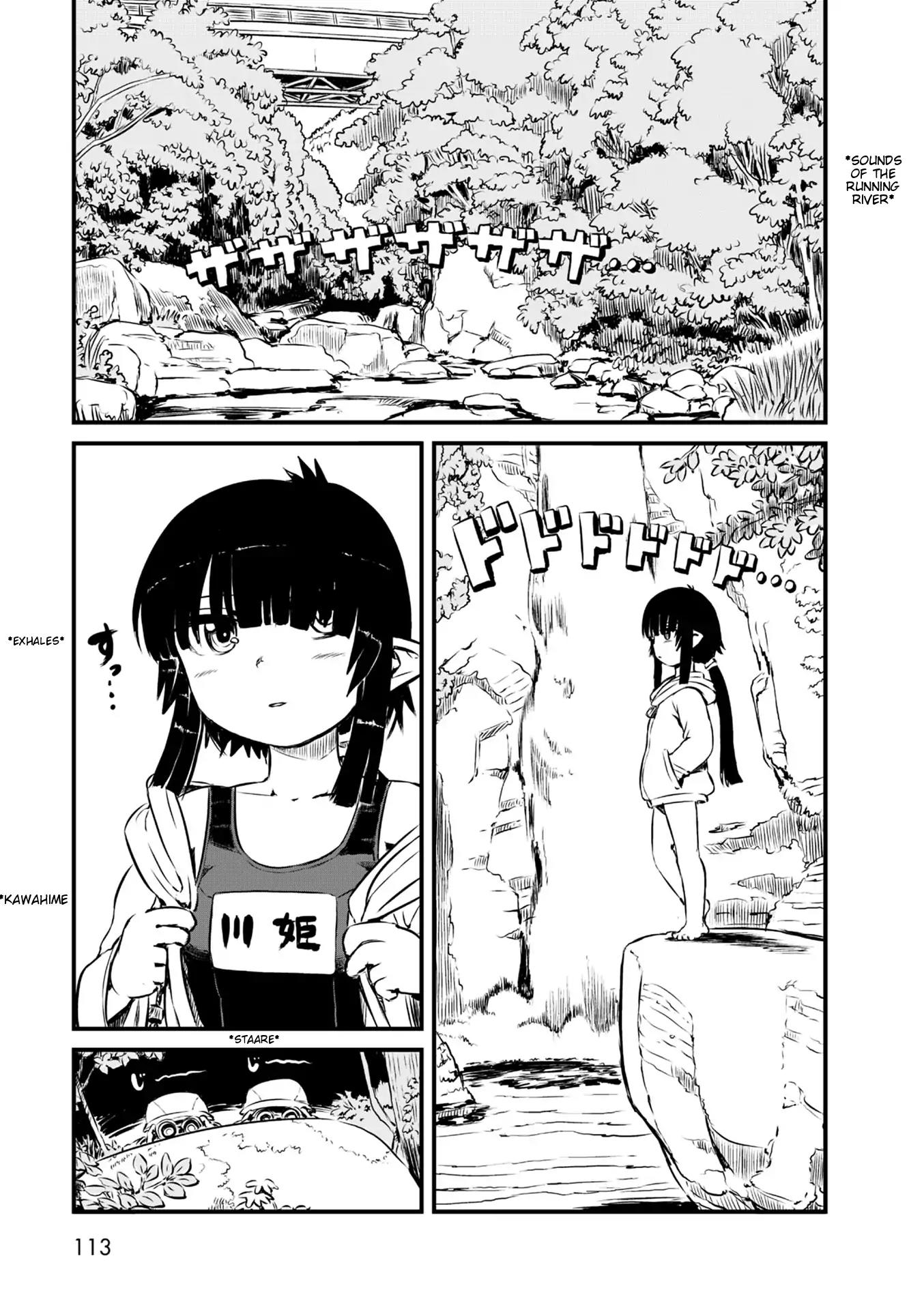 Neko Musume Michikusa Nikki Chapter 65 page 3 - Chapter 65: Passing The Time Meeting Kawahime-Sama By Chance