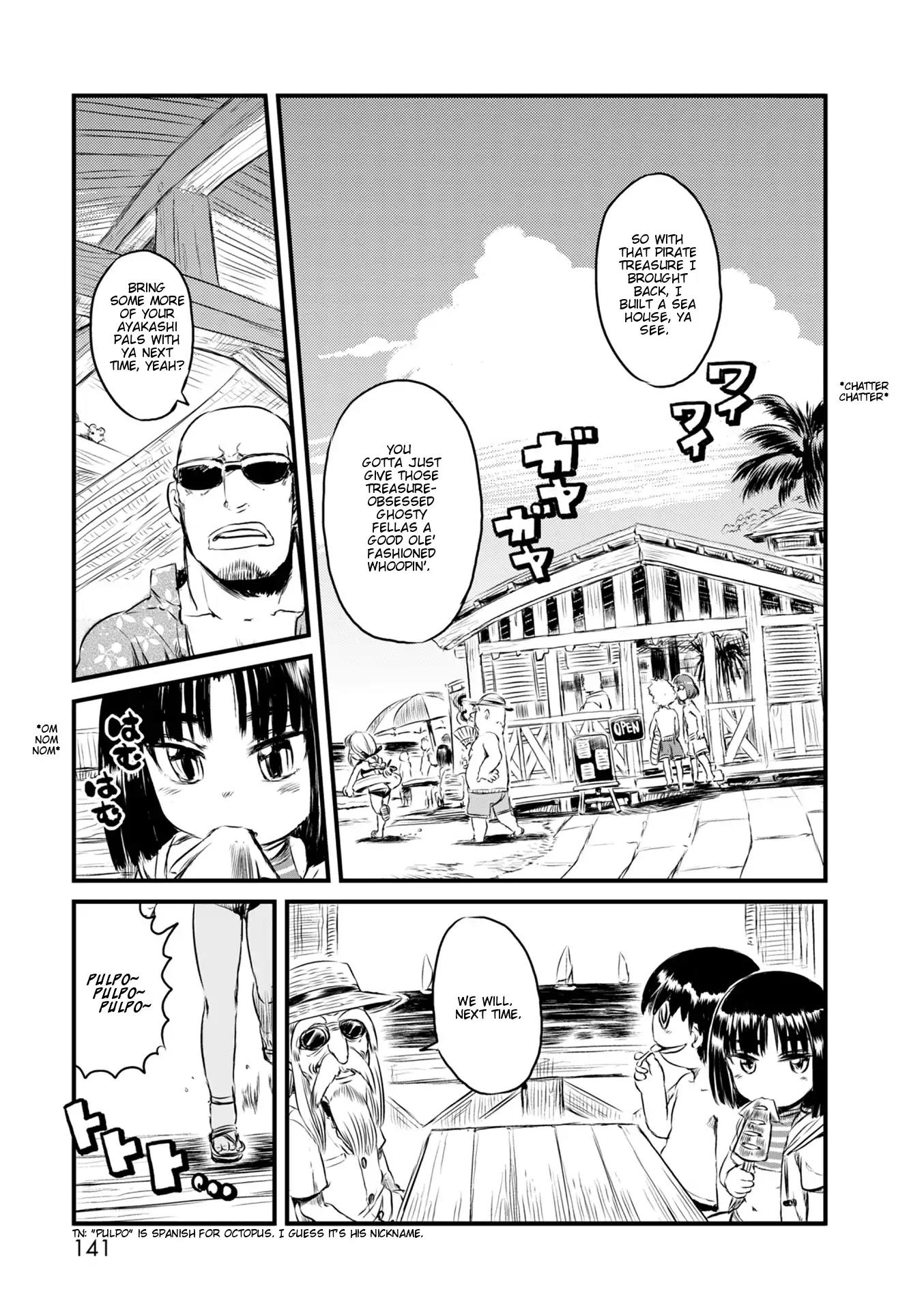 Neko Musume Michikusa Nikki Chapter 66 page 13 - Chapter 66: Passing The Time Seeking Pirate's Treasure