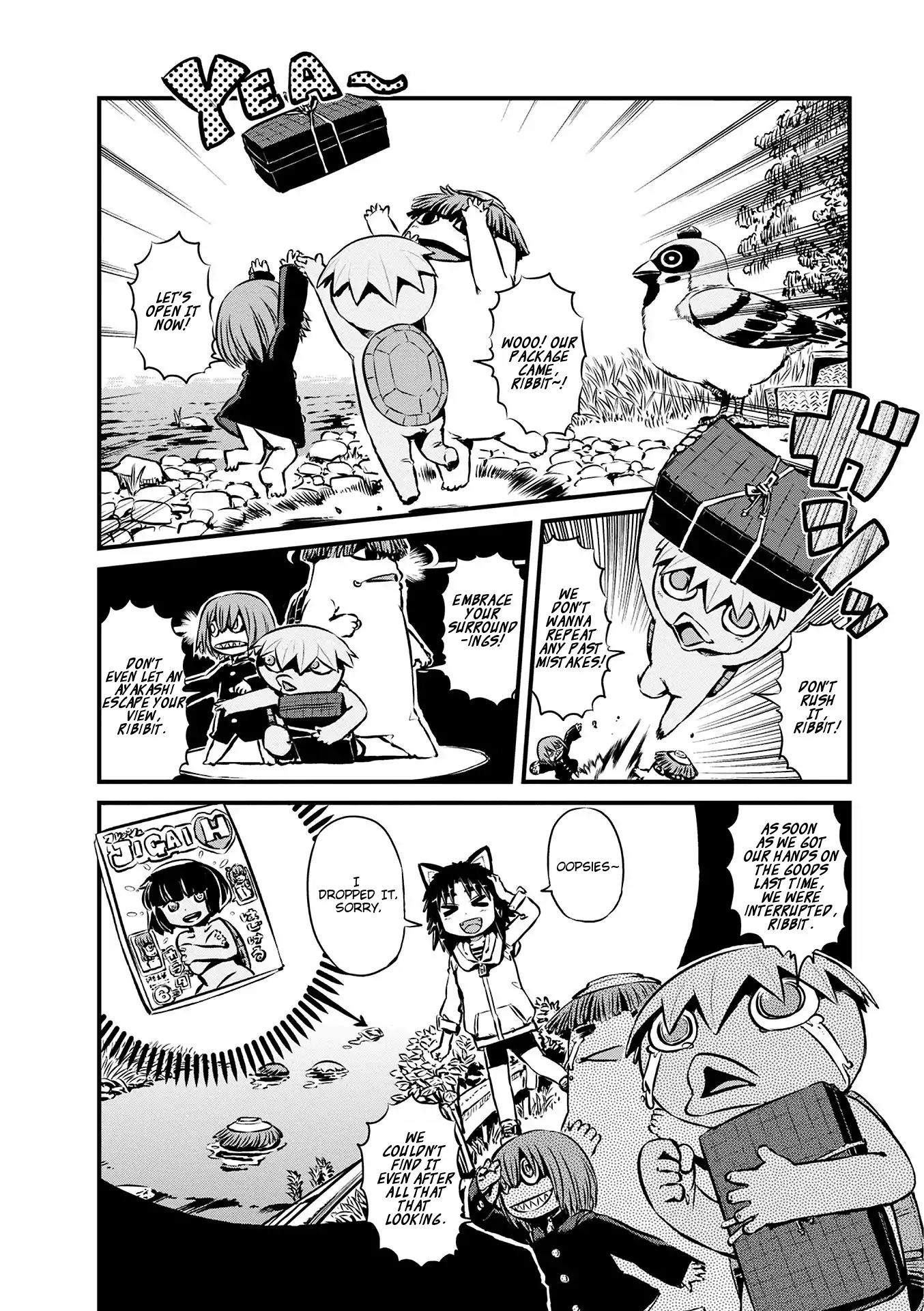 Neko Musume Michikusa Nikki Chapter 67 page 5 - Chapter 67: Passing The Time Ordering Stuff With The Kappa
