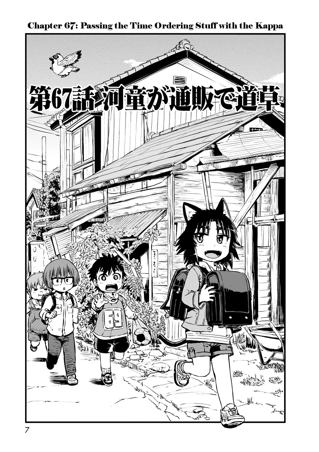 Neko Musume Michikusa Nikki Chapter 67 page 6 - Chapter 67: Passing The Time Ordering Stuff With The Kappa