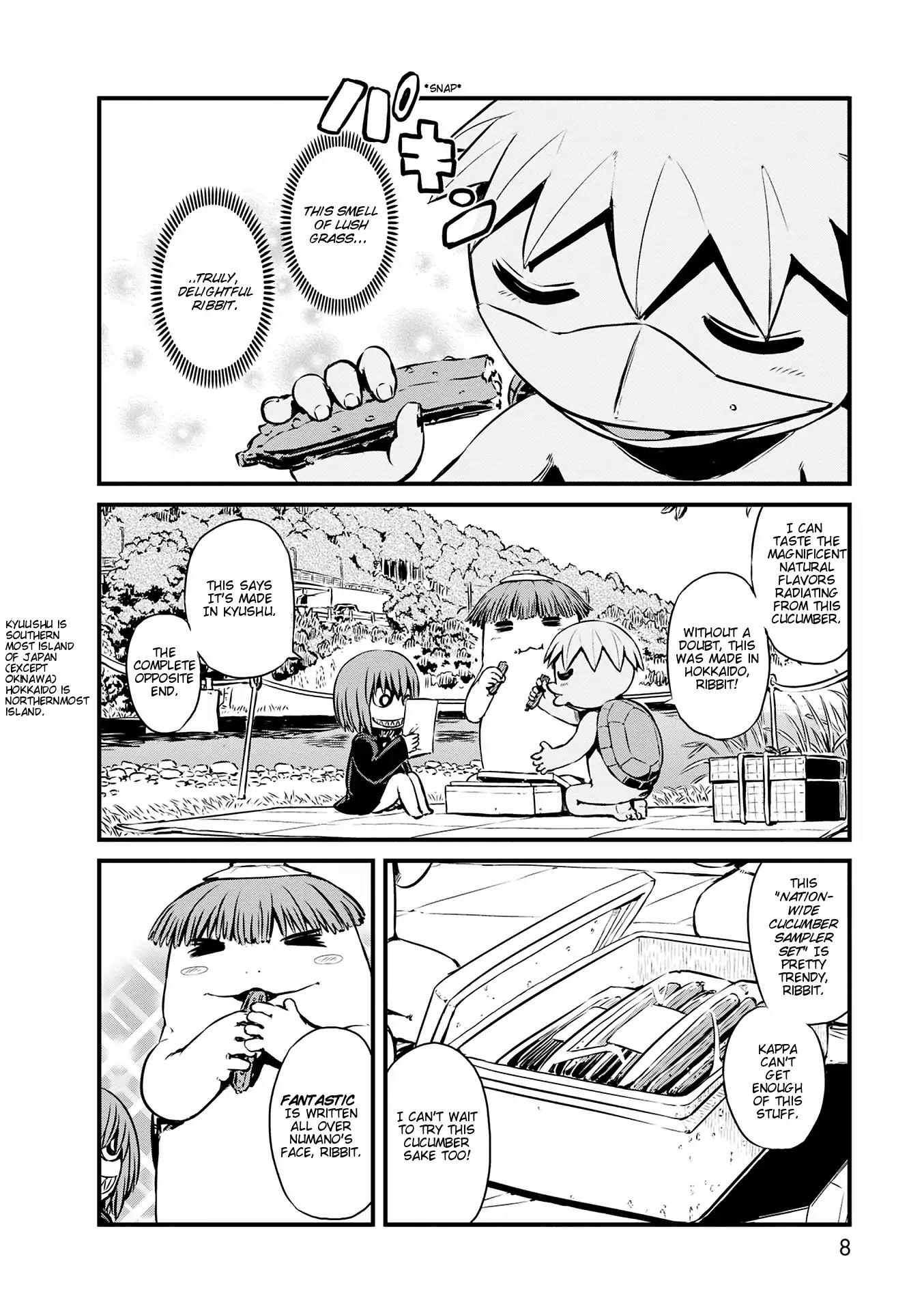 Neko Musume Michikusa Nikki Chapter 67 page 7 - Chapter 67: Passing The Time Ordering Stuff With The Kappa