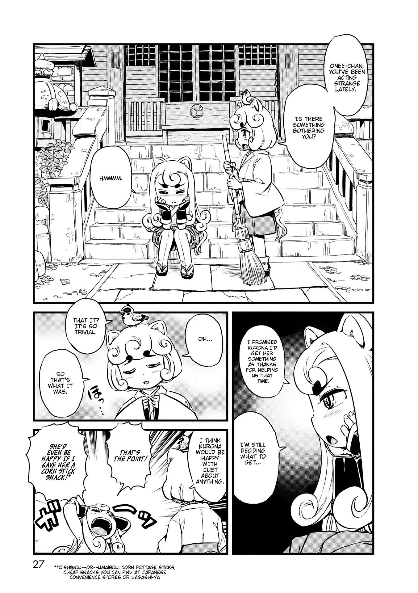 Neko Musume Michikusa Nikki Chapter 68 page 13 - Chapter 68: Passing the Time with a Gift from Koma