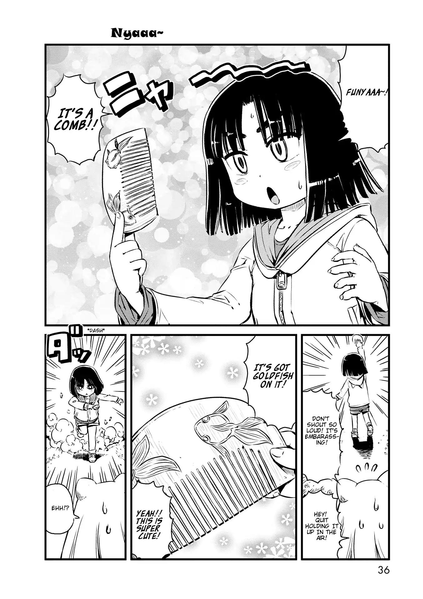 Neko Musume Michikusa Nikki Chapter 68 page 22 - Chapter 68: Passing the Time with a Gift from Koma