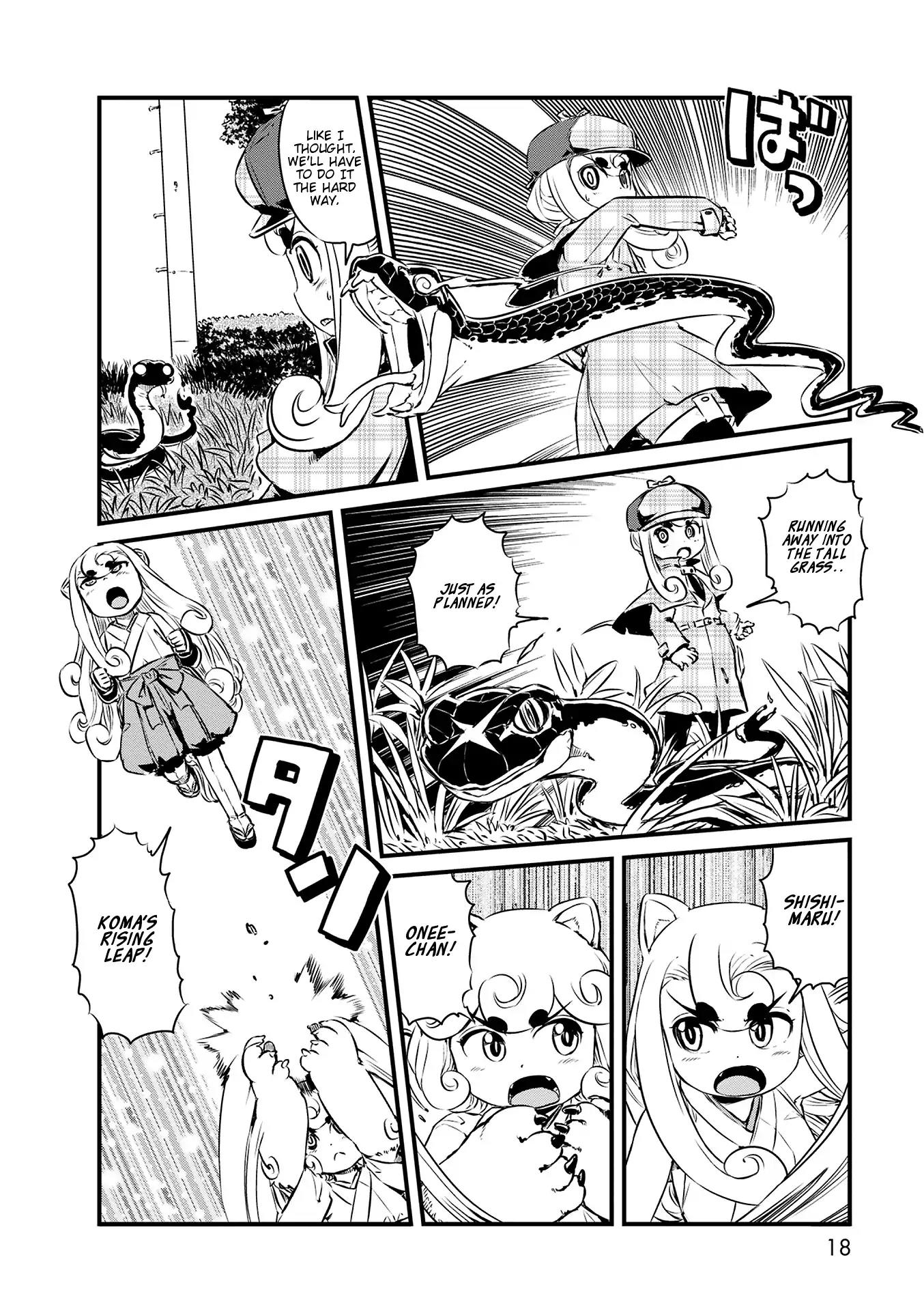Neko Musume Michikusa Nikki Chapter 68 page 4 - Chapter 68: Passing the Time with a Gift from Koma