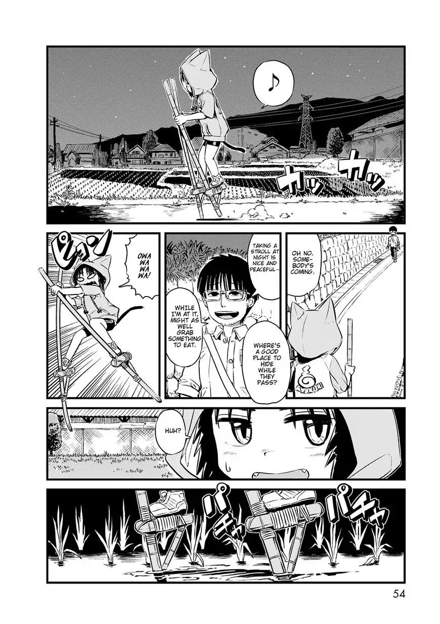 Neko Musume Michikusa Nikki Chapter 69 page 14 - Chapter 69: Passing the Time with Stilts at Night