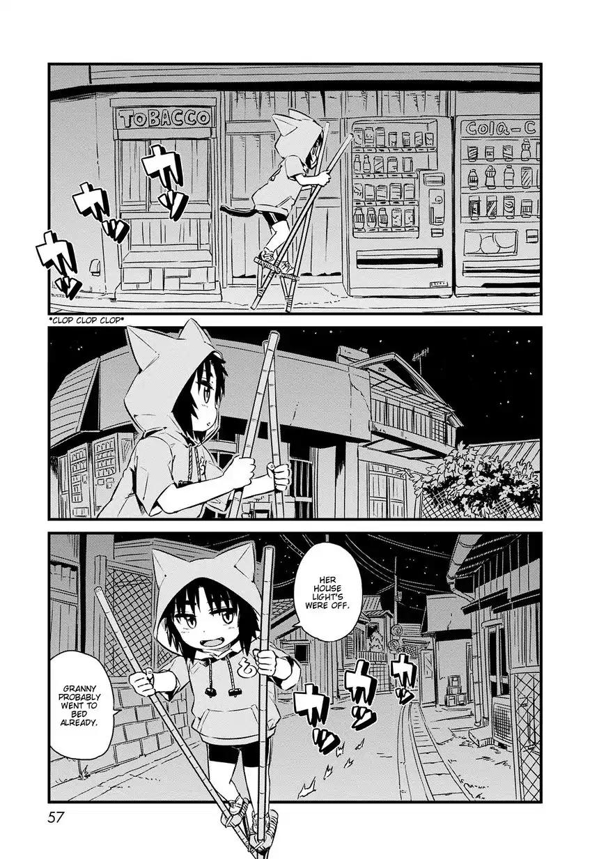 Neko Musume Michikusa Nikki Chapter 69 page 17 - Chapter 69: Passing the Time with Stilts at Night