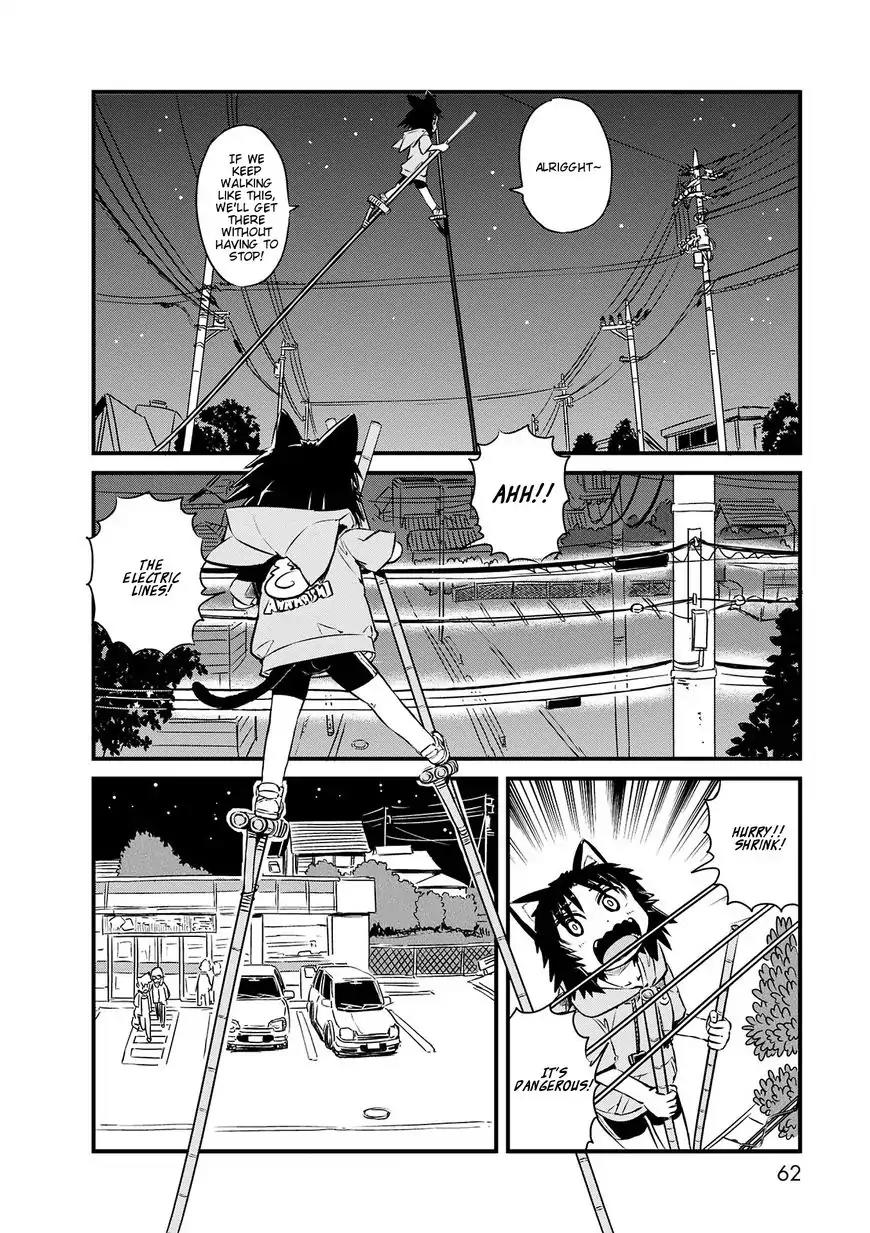 Neko Musume Michikusa Nikki Chapter 69 page 22 - Chapter 69: Passing the Time with Stilts at Night
