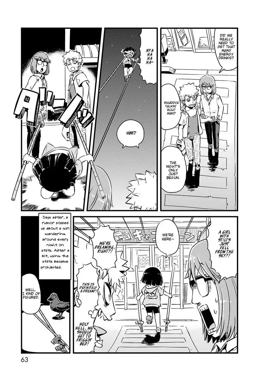 Neko Musume Michikusa Nikki Chapter 69 page 23 - Chapter 69: Passing the Time with Stilts at Night