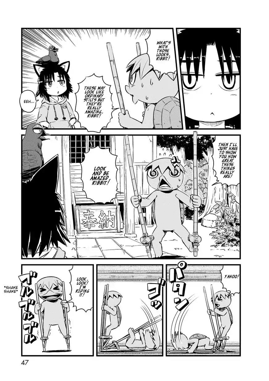 Neko Musume Michikusa Nikki Chapter 69 page 7 - Chapter 69: Passing the Time with Stilts at Night