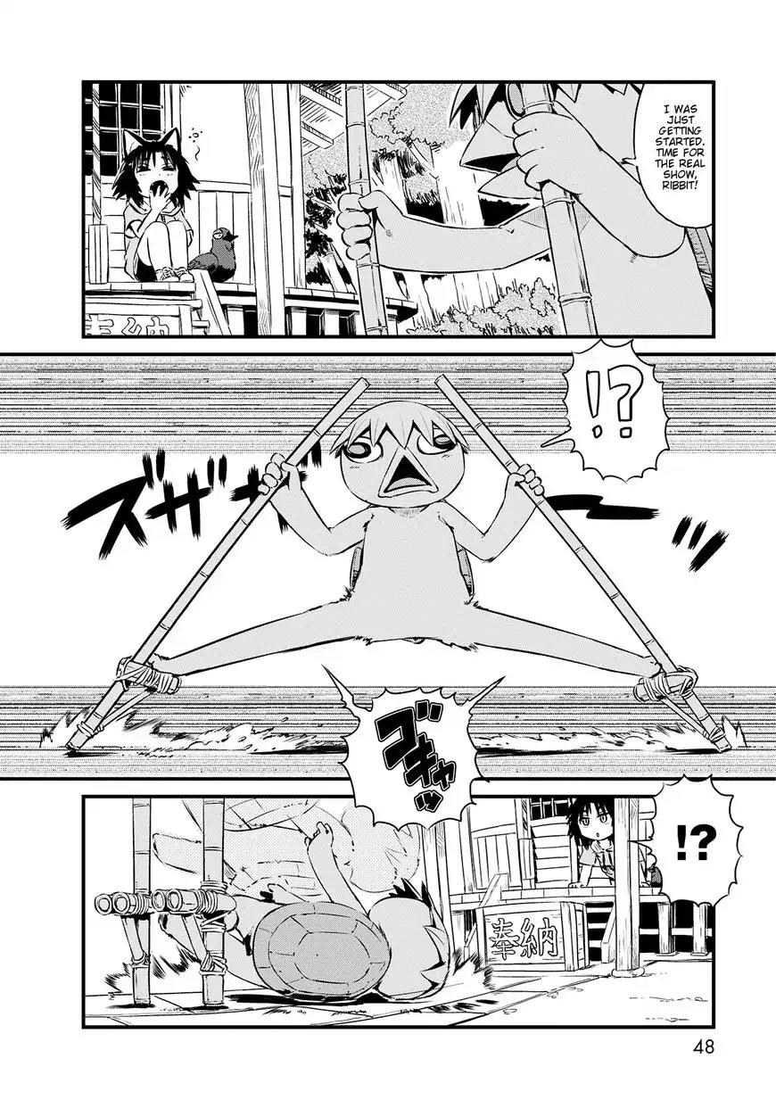 Neko Musume Michikusa Nikki Chapter 69 page 8 - Chapter 69: Passing the Time with Stilts at Night