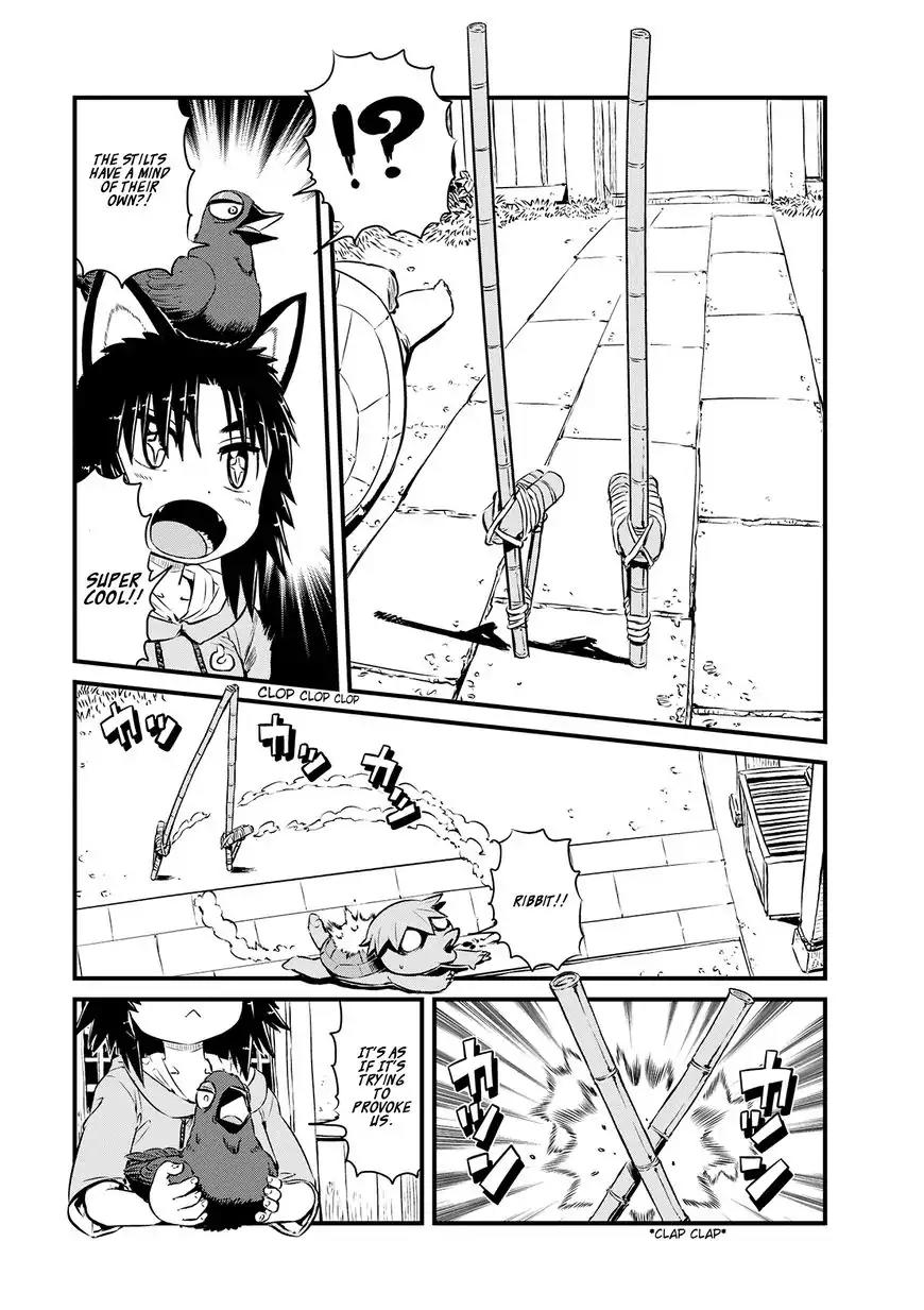 Neko Musume Michikusa Nikki Chapter 69 page 9 - Chapter 69: Passing the Time with Stilts at Night