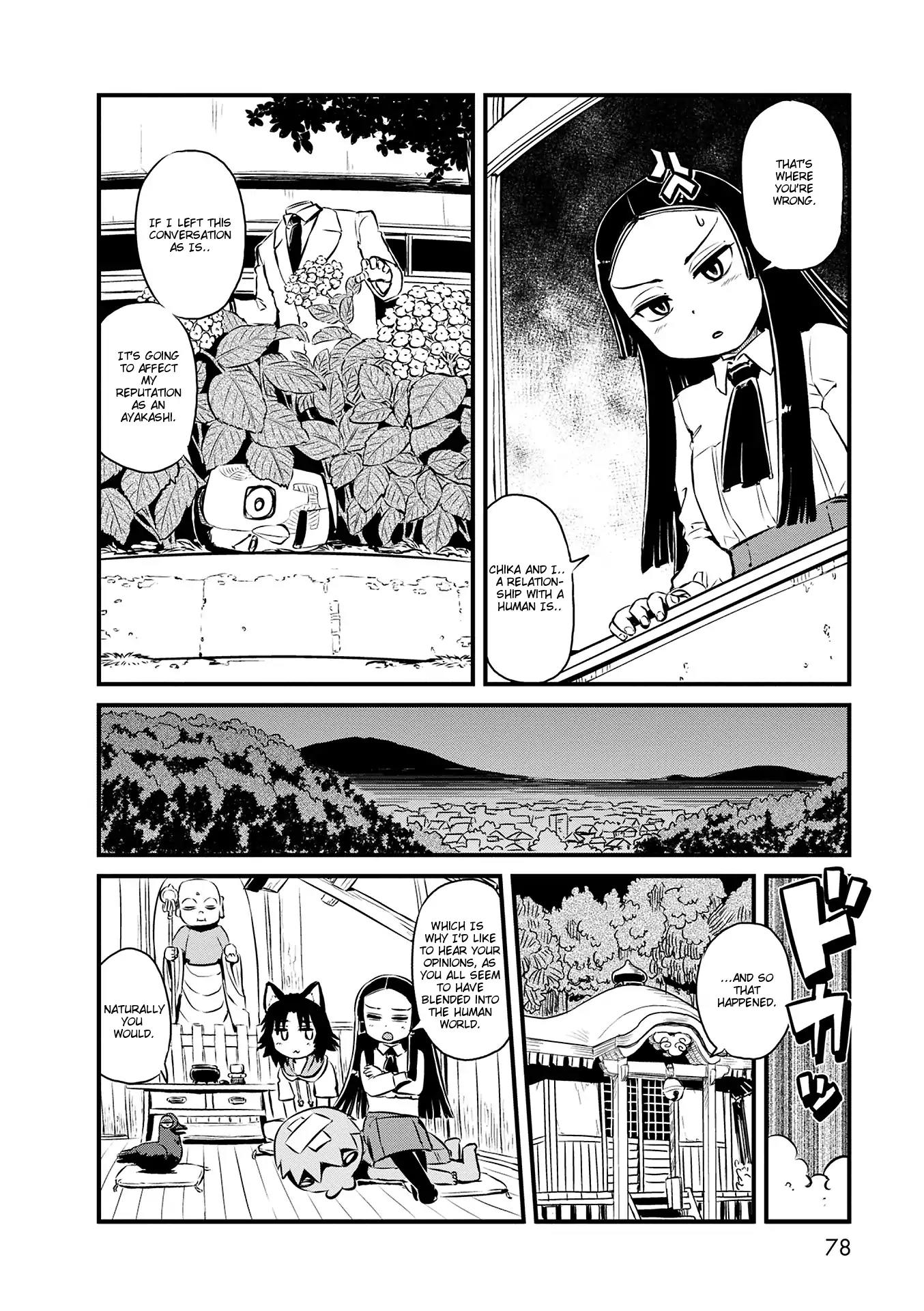 Neko Musume Michikusa Nikki Chapter 70 page 12 - Chapter 70: Passing The Time Being Possessed By A Fox Again