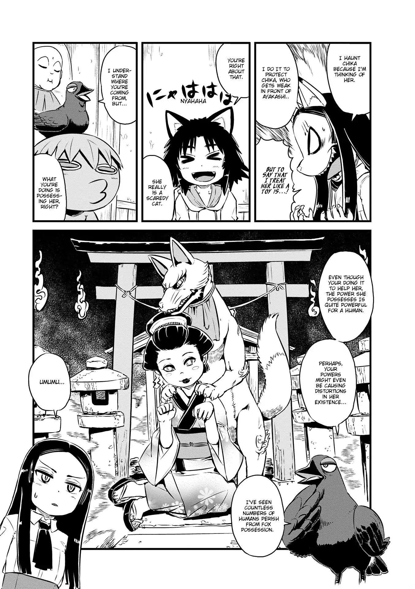 Neko Musume Michikusa Nikki Chapter 70 page 13 - Chapter 70: Passing The Time Being Possessed By A Fox Again