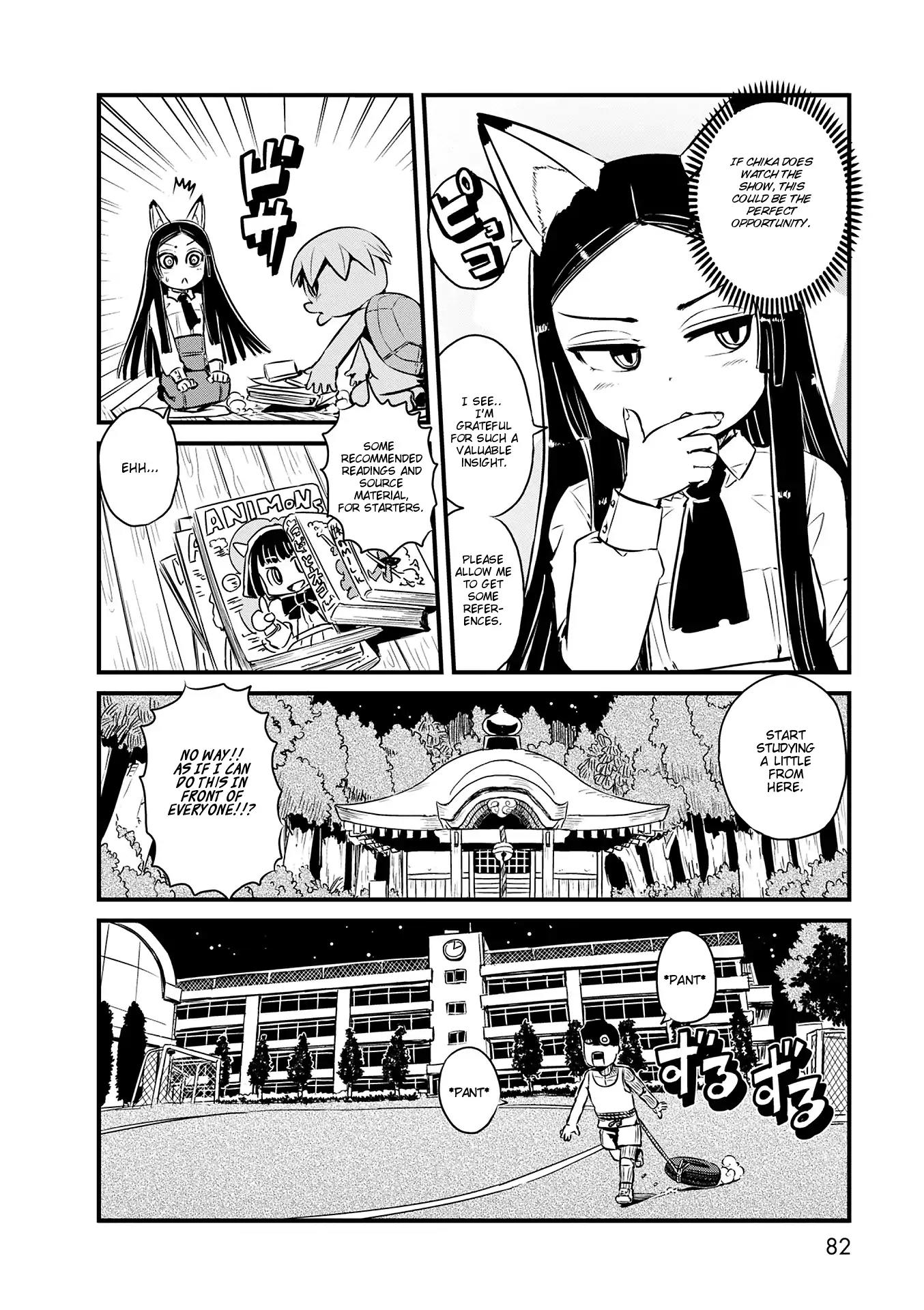 Neko Musume Michikusa Nikki Chapter 70 page 16 - Chapter 70: Passing The Time Being Possessed By A Fox Again