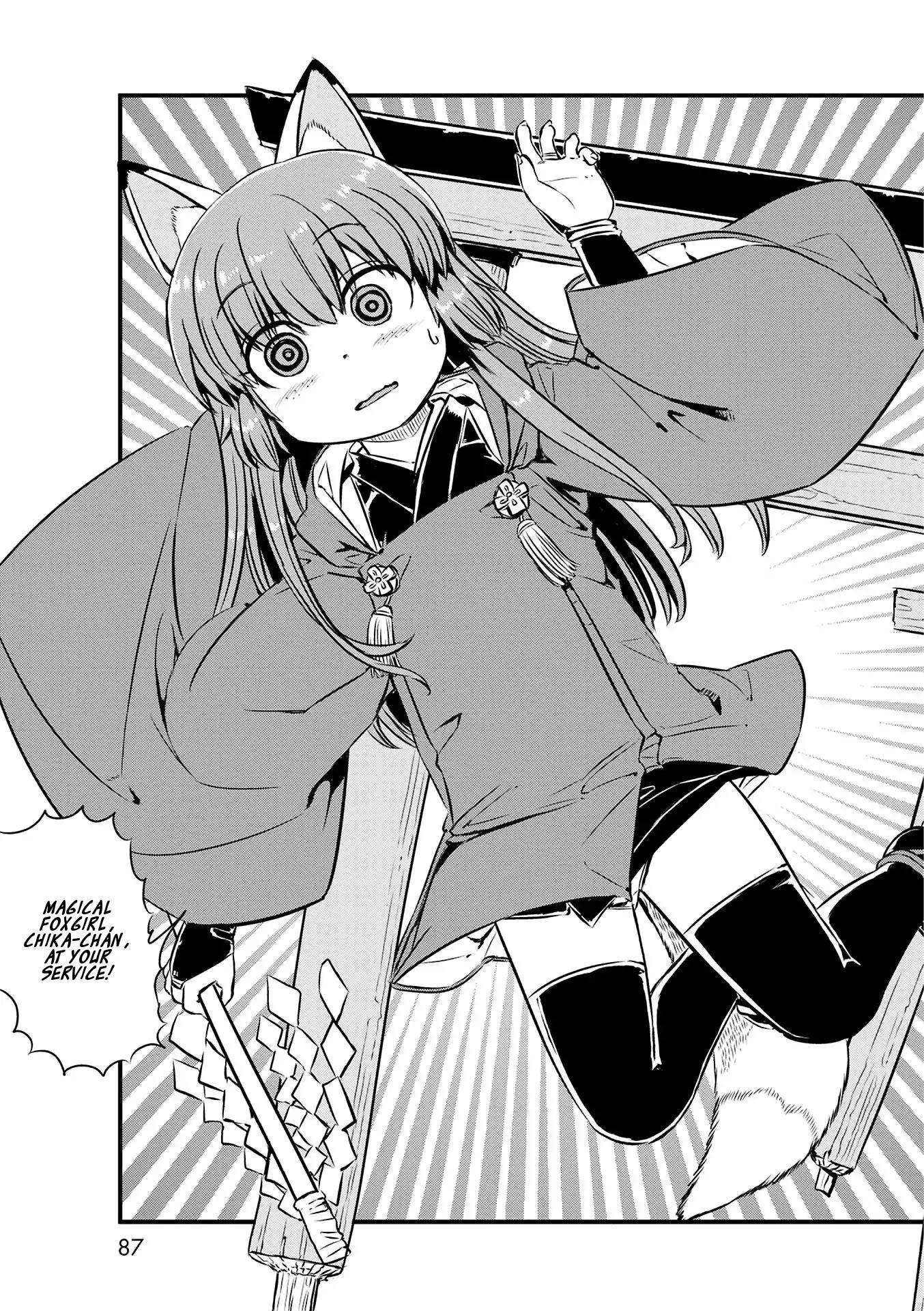 Neko Musume Michikusa Nikki Chapter 70 page 21 - Chapter 70: Passing The Time Being Possessed By A Fox Again