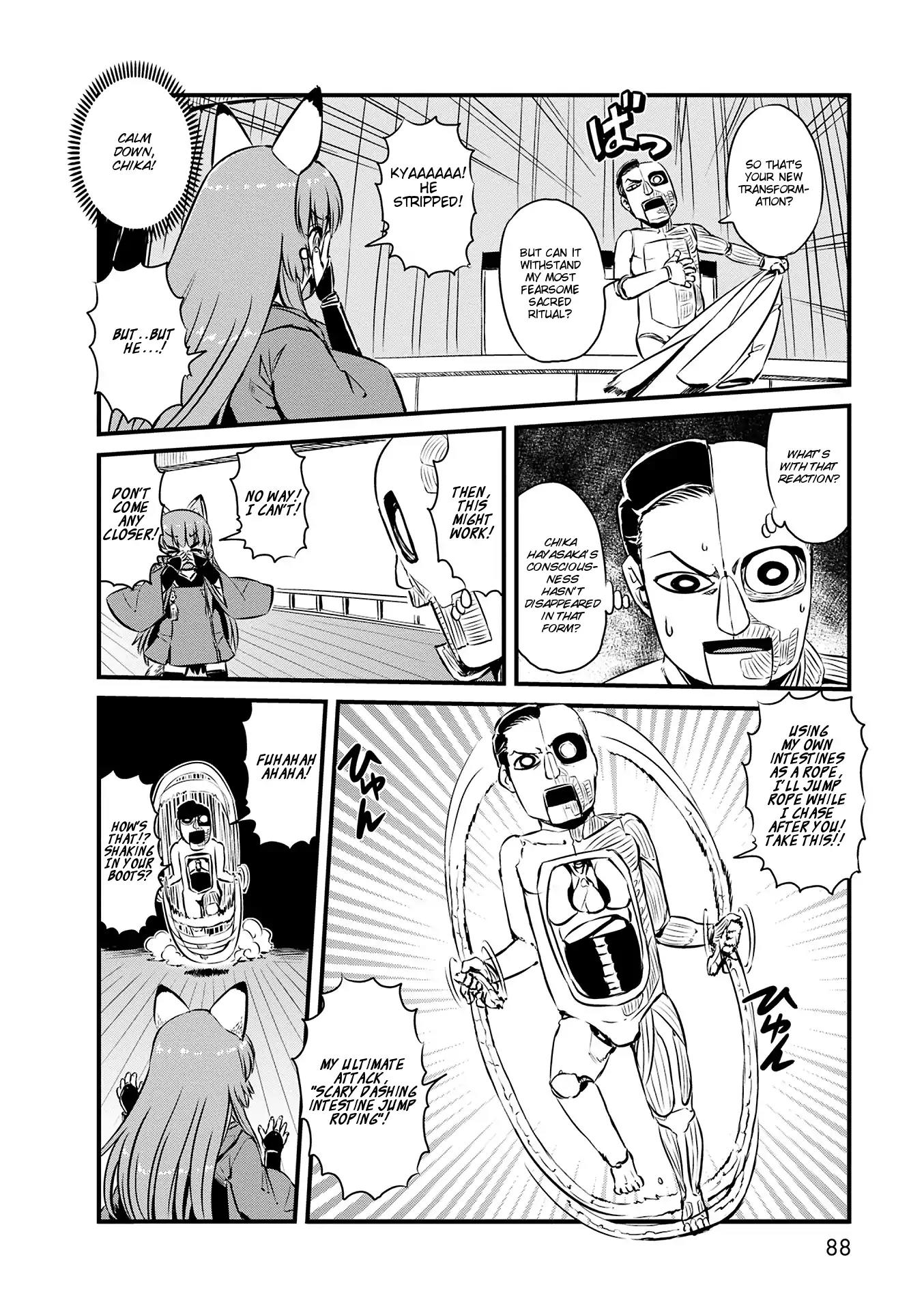Neko Musume Michikusa Nikki Chapter 70 page 22 - Chapter 70: Passing The Time Being Possessed By A Fox Again
