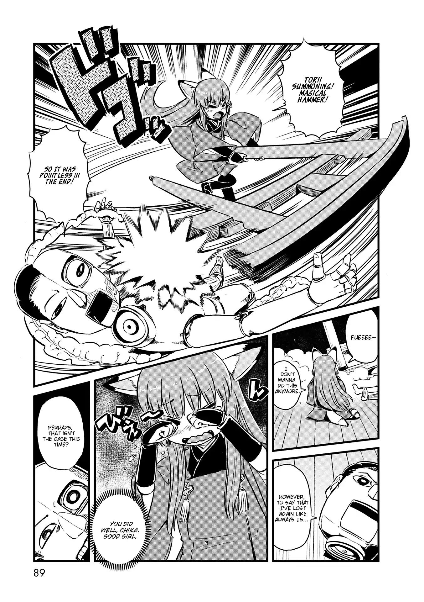 Neko Musume Michikusa Nikki Chapter 70 page 23 - Chapter 70: Passing The Time Being Possessed By A Fox Again