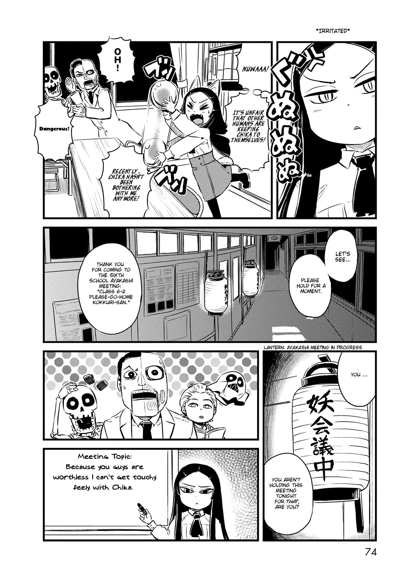 Neko Musume Michikusa Nikki Chapter 70 page 8 - Chapter 70: Passing The Time Being Possessed By A Fox Again