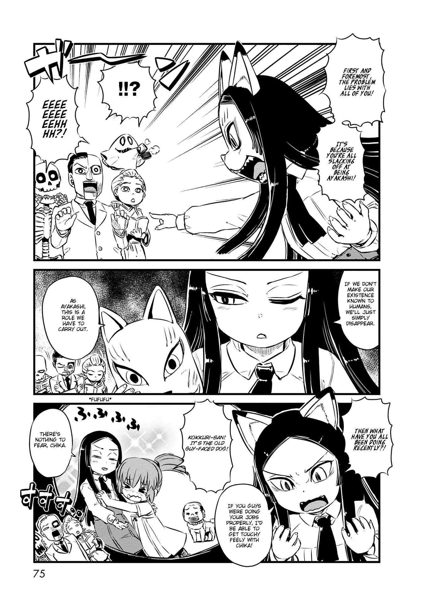 Neko Musume Michikusa Nikki Chapter 70 page 9 - Chapter 70: Passing The Time Being Possessed By A Fox Again