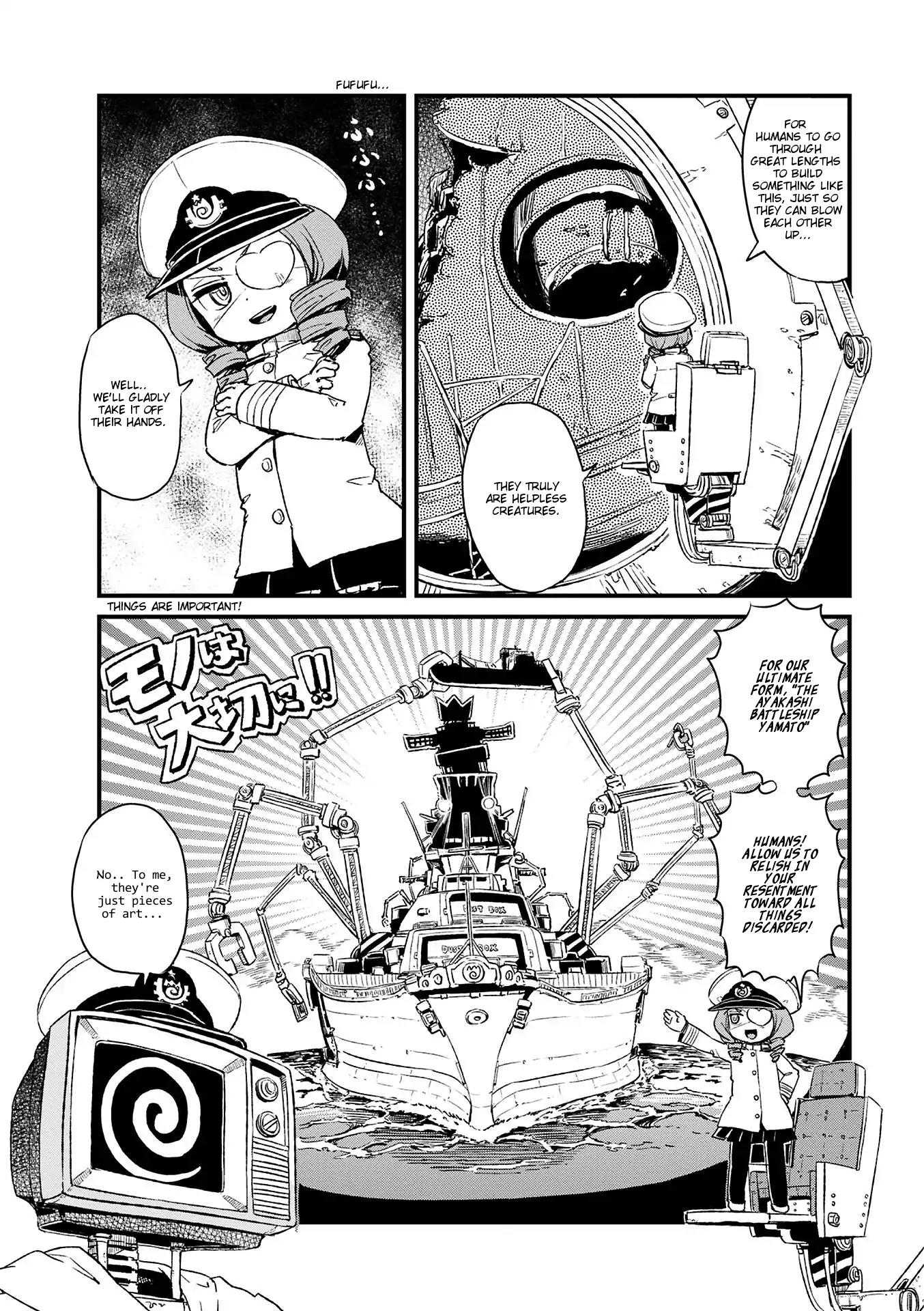 Neko Musume Michikusa Nikki Chapter 72 page 6 - Chapter 72: Passing the Time 345 Meters Below The Sea