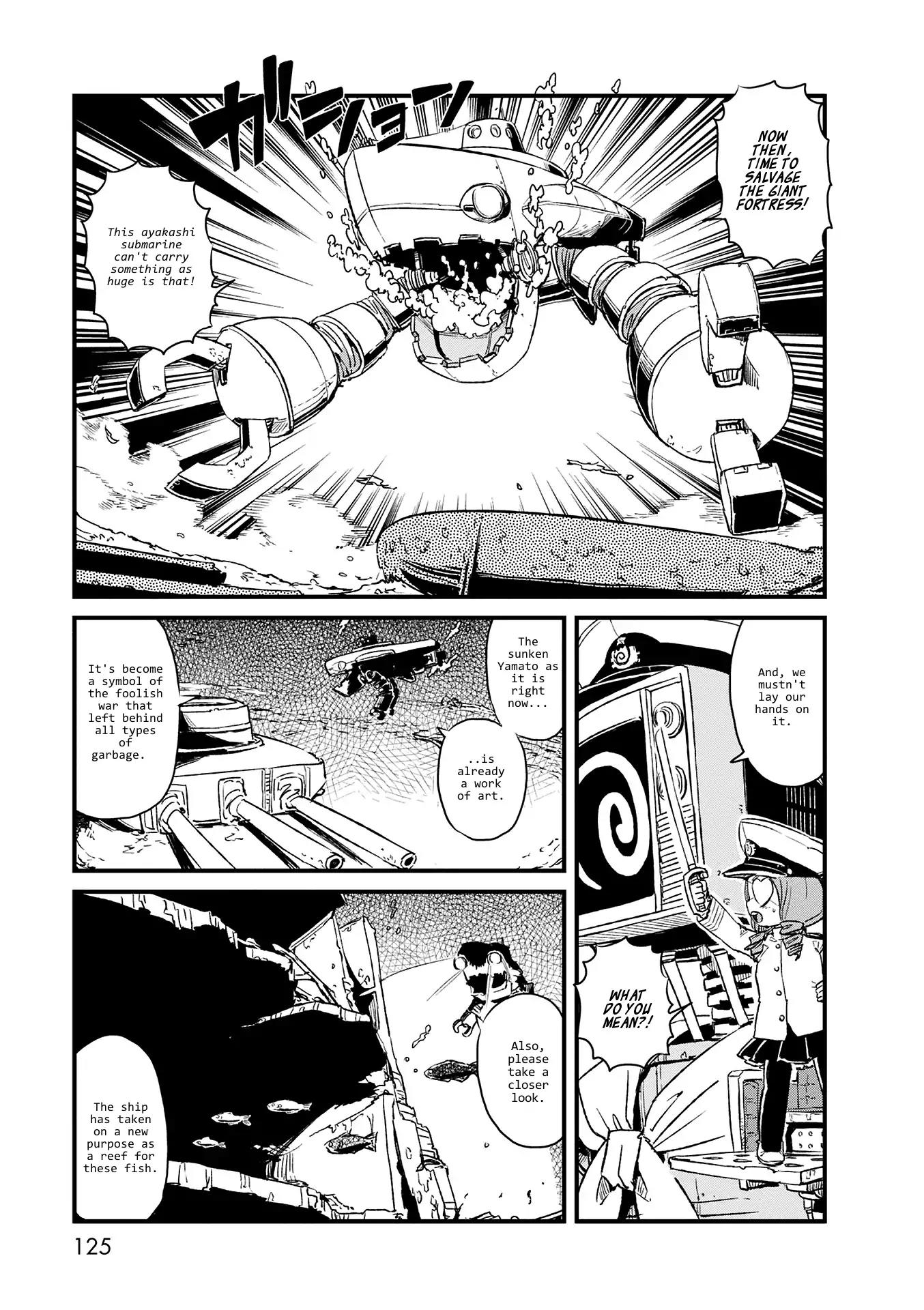 Neko Musume Michikusa Nikki Chapter 72 page 7 - Chapter 72: Passing the Time 345 Meters Below The Sea