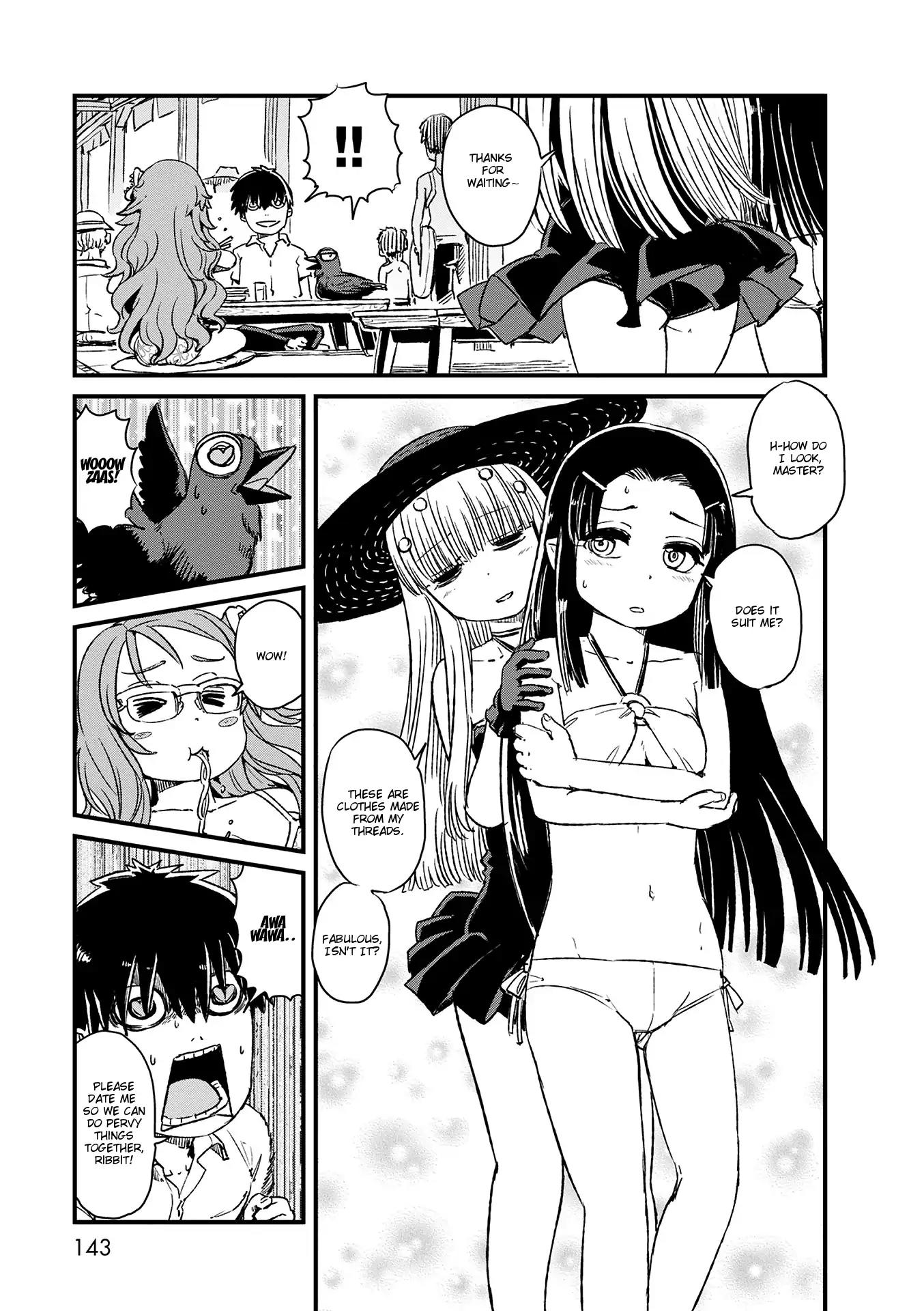 Neko Musume Michikusa Nikki Chapter 73 page 15 - Chapter 73: Passing the Time with Kawahime at the Beach