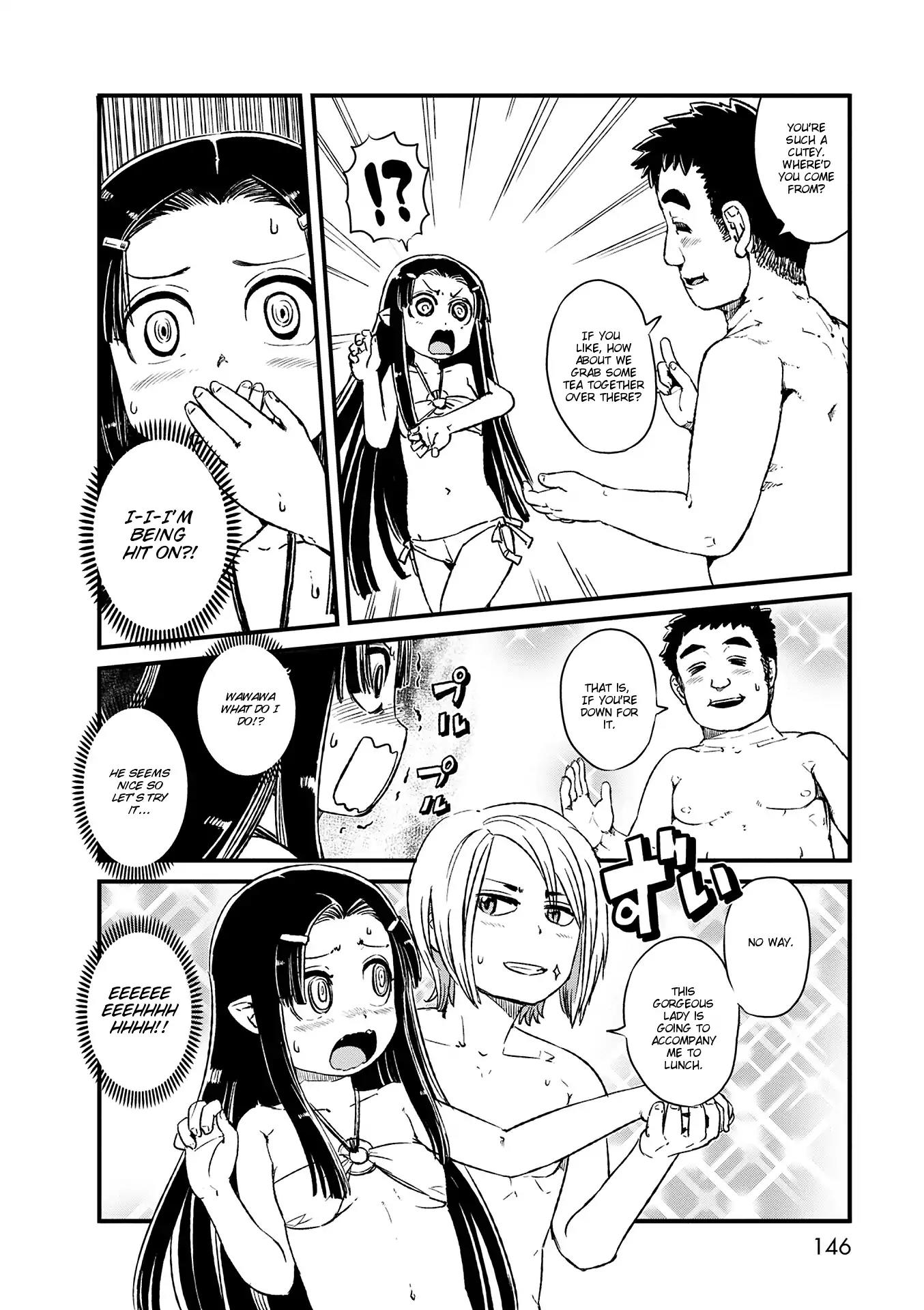 Neko Musume Michikusa Nikki Chapter 73 page 18 - Chapter 73: Passing the Time with Kawahime at the Beach