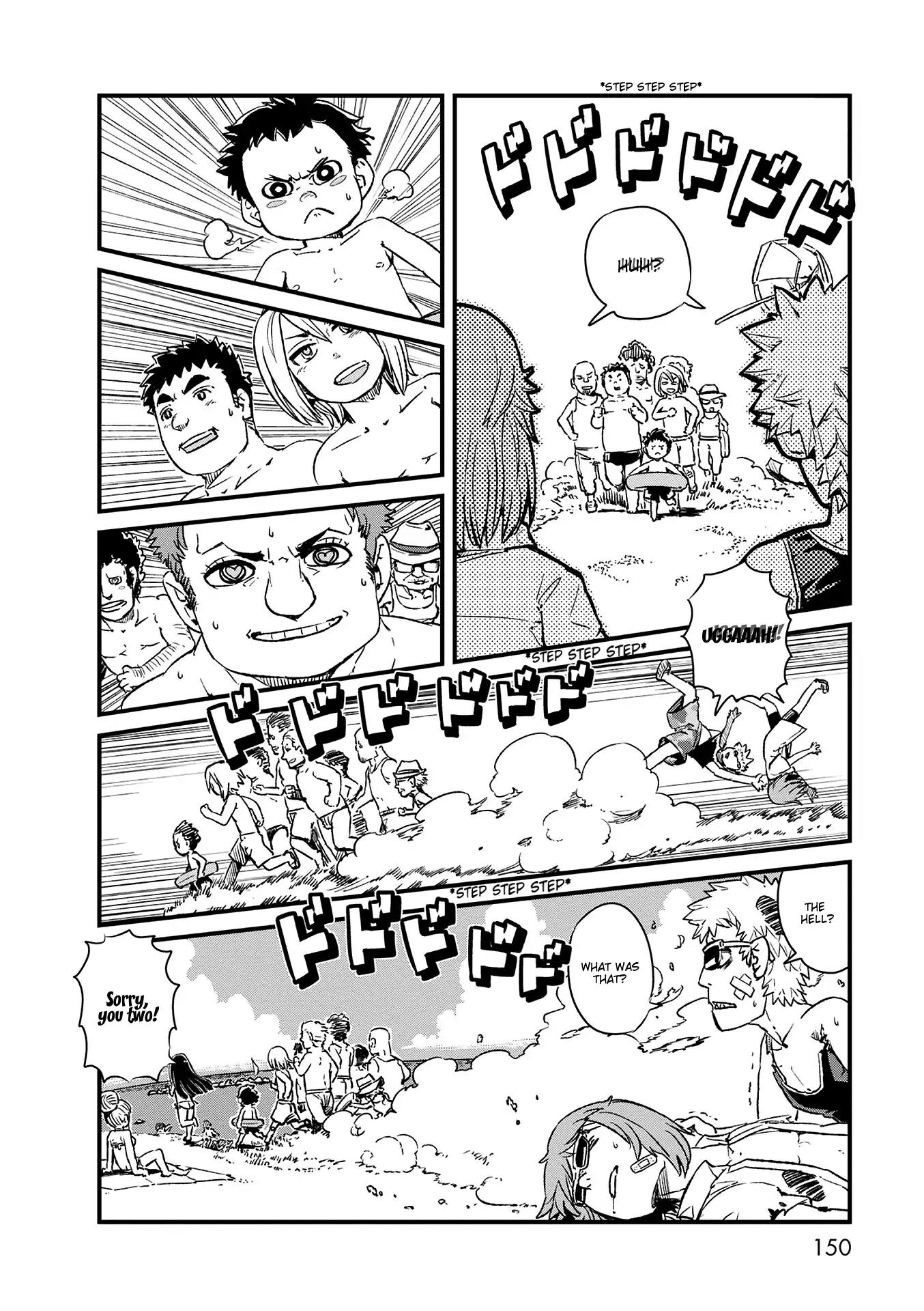 Neko Musume Michikusa Nikki Chapter 73 page 22 - Chapter 73: Passing the Time with Kawahime at the Beach