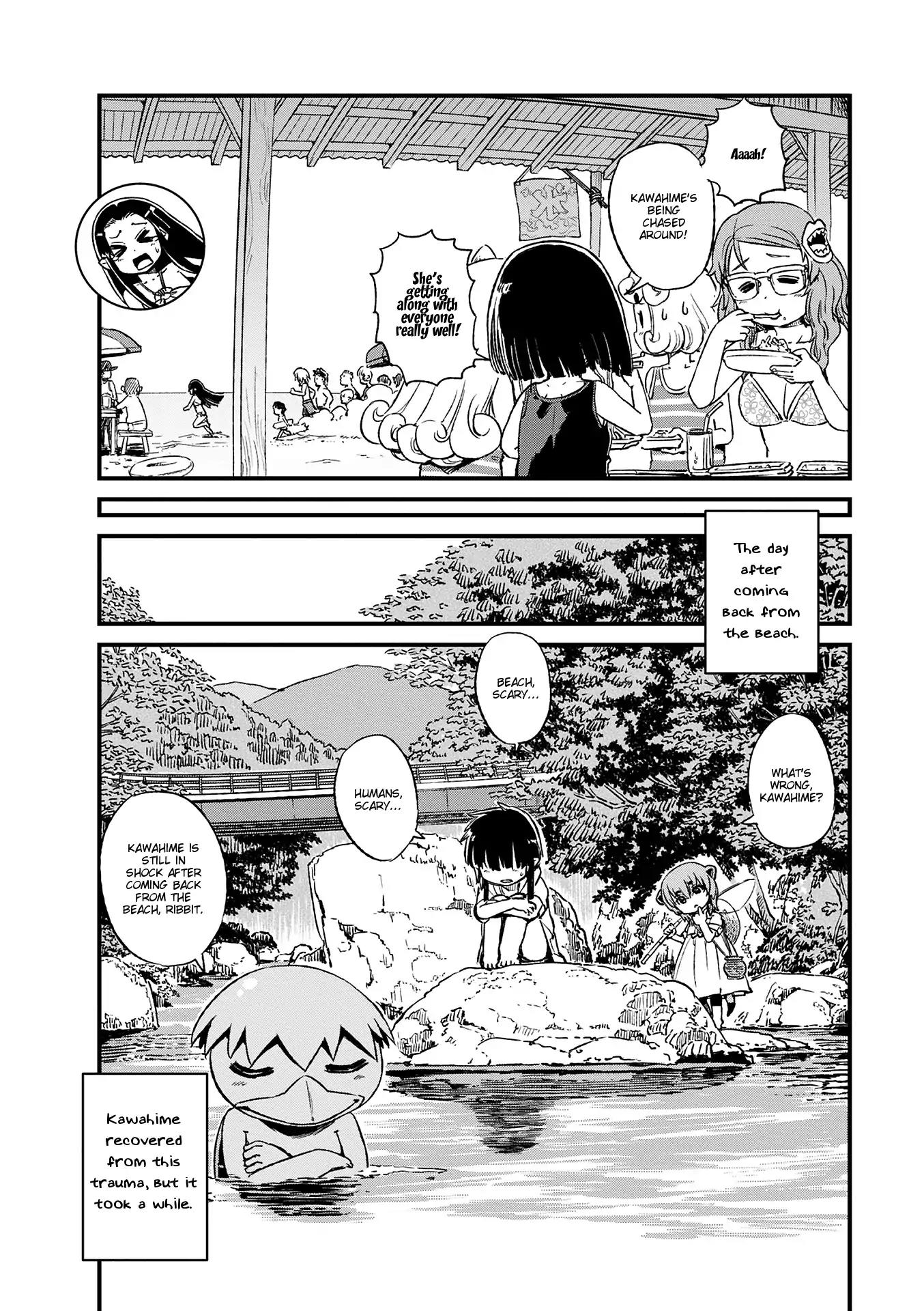Neko Musume Michikusa Nikki Chapter 73 page 24 - Chapter 73: Passing the Time with Kawahime at the Beach