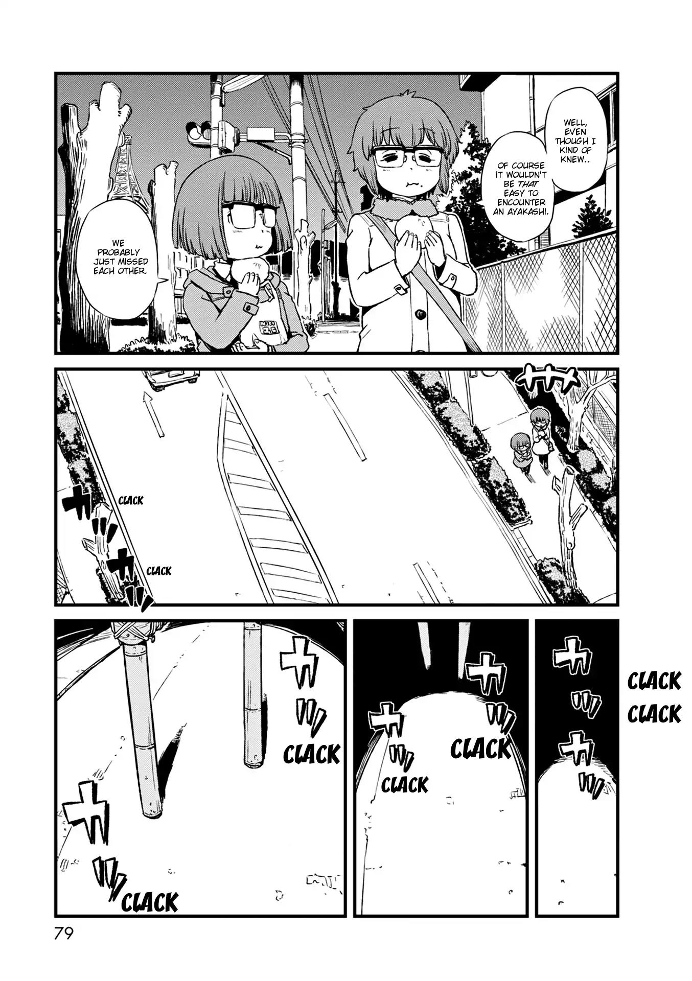 Neko Musume Michikusa Nikki Chapter 76 page 23 - Chapter 76: Passing the Time with the Sound of Footsteps at Night