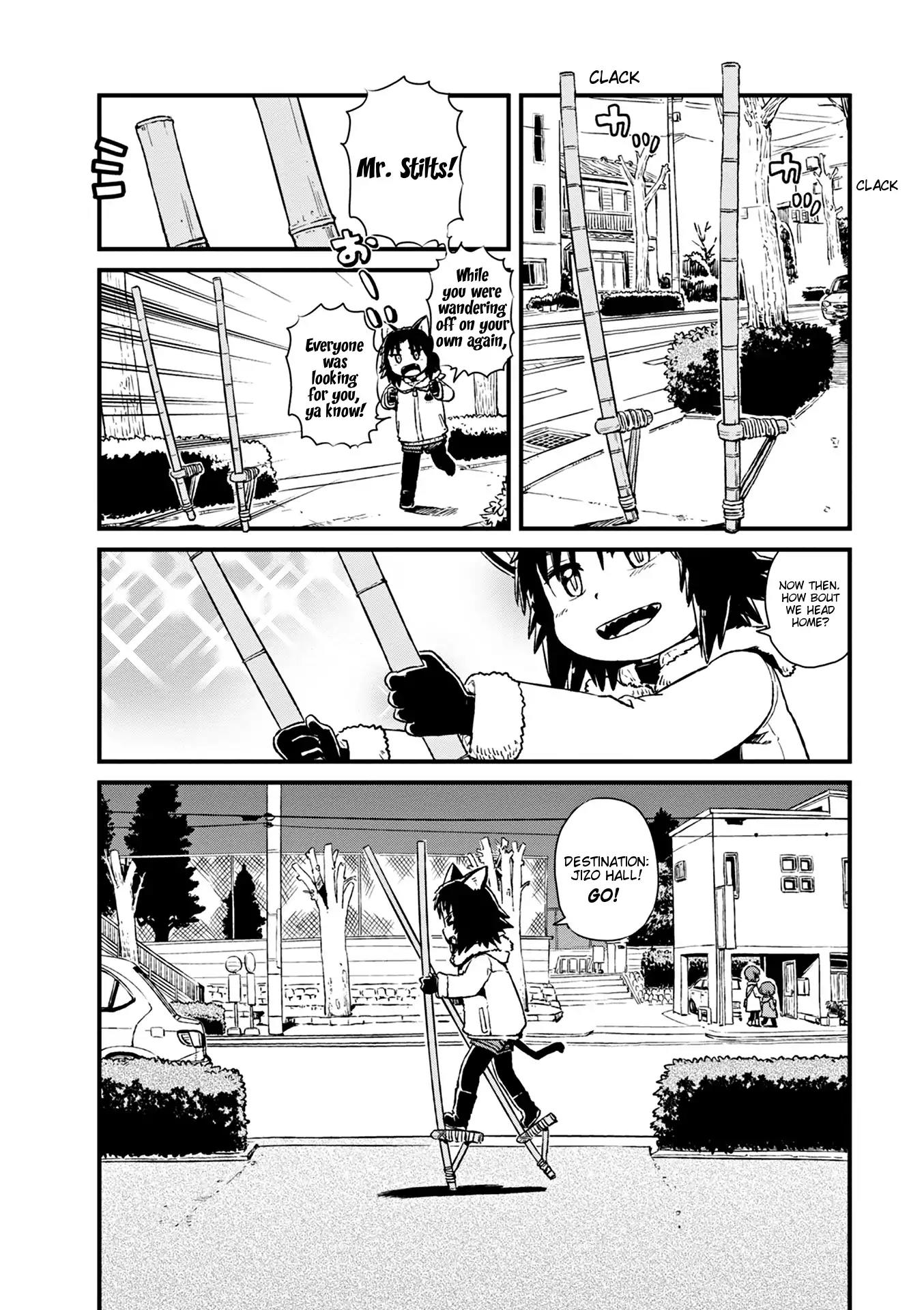 Neko Musume Michikusa Nikki Chapter 76 page 24 - Chapter 76: Passing the Time with the Sound of Footsteps at Night