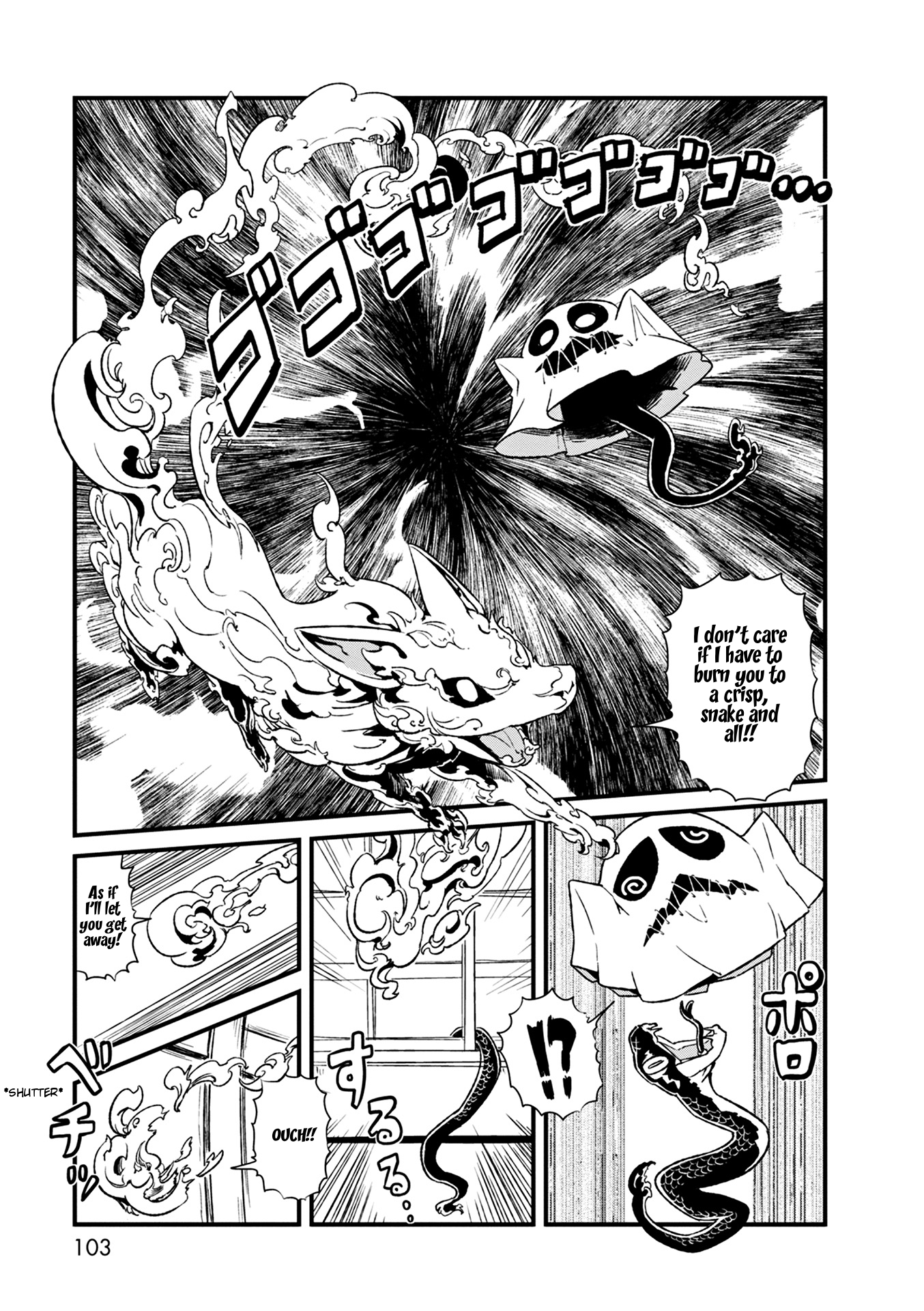 Neko Musume Michikusa Nikki Chapter 77 page 21 - Chapter 77: Passing the Time At Night in School ... and the Magical Girl