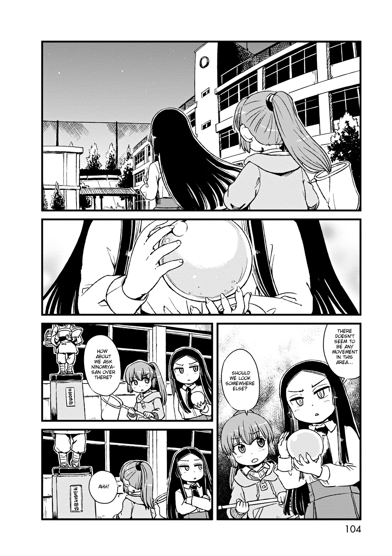 Neko Musume Michikusa Nikki Chapter 77 page 22 - Chapter 77: Passing the Time At Night in School ... and the Magical Girl