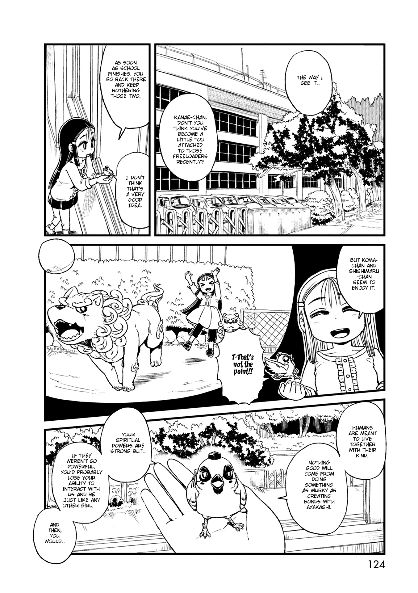 Neko Musume Michikusa Nikki Chapter 78 page 16 - Chapter 78: Passing the Time Together with Little Kanae-chan