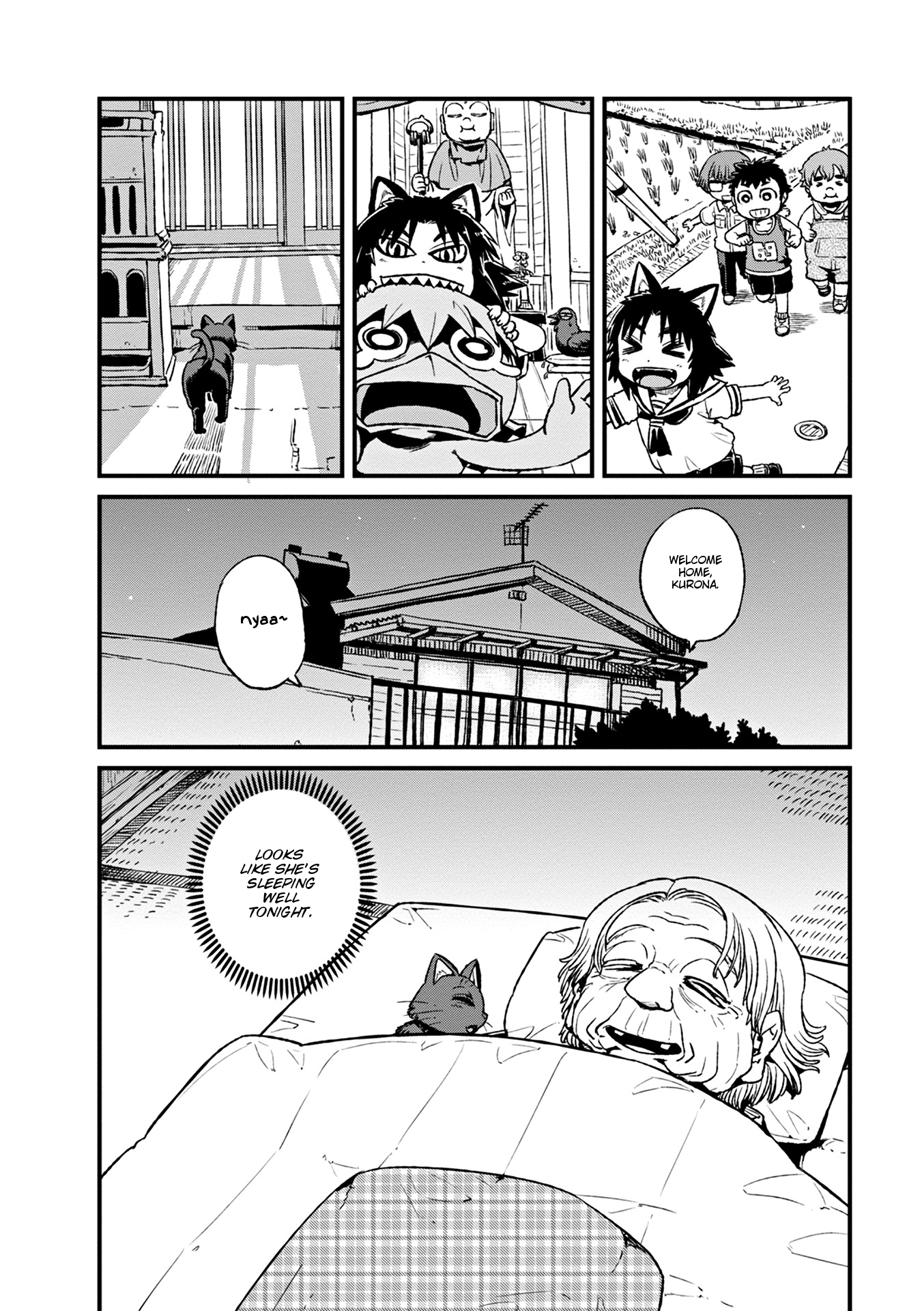 Neko Musume Michikusa Nikki Chapter 79 page 24 - Chapter 79: Passing the Time Shadily Watching the Fujimori Shop