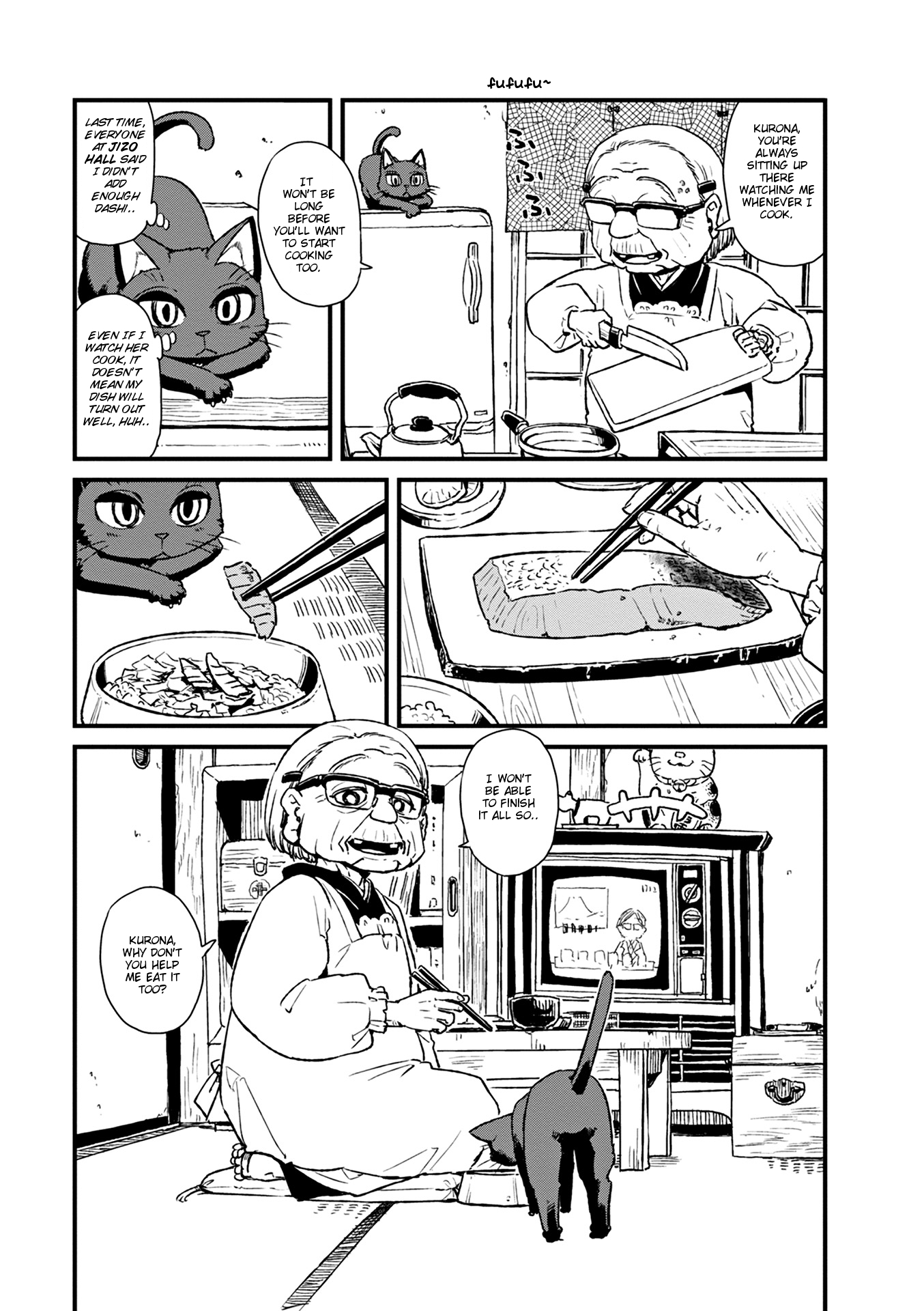 Neko Musume Michikusa Nikki Chapter 79 page 7 - Chapter 79: Passing the Time Shadily Watching the Fujimori Shop