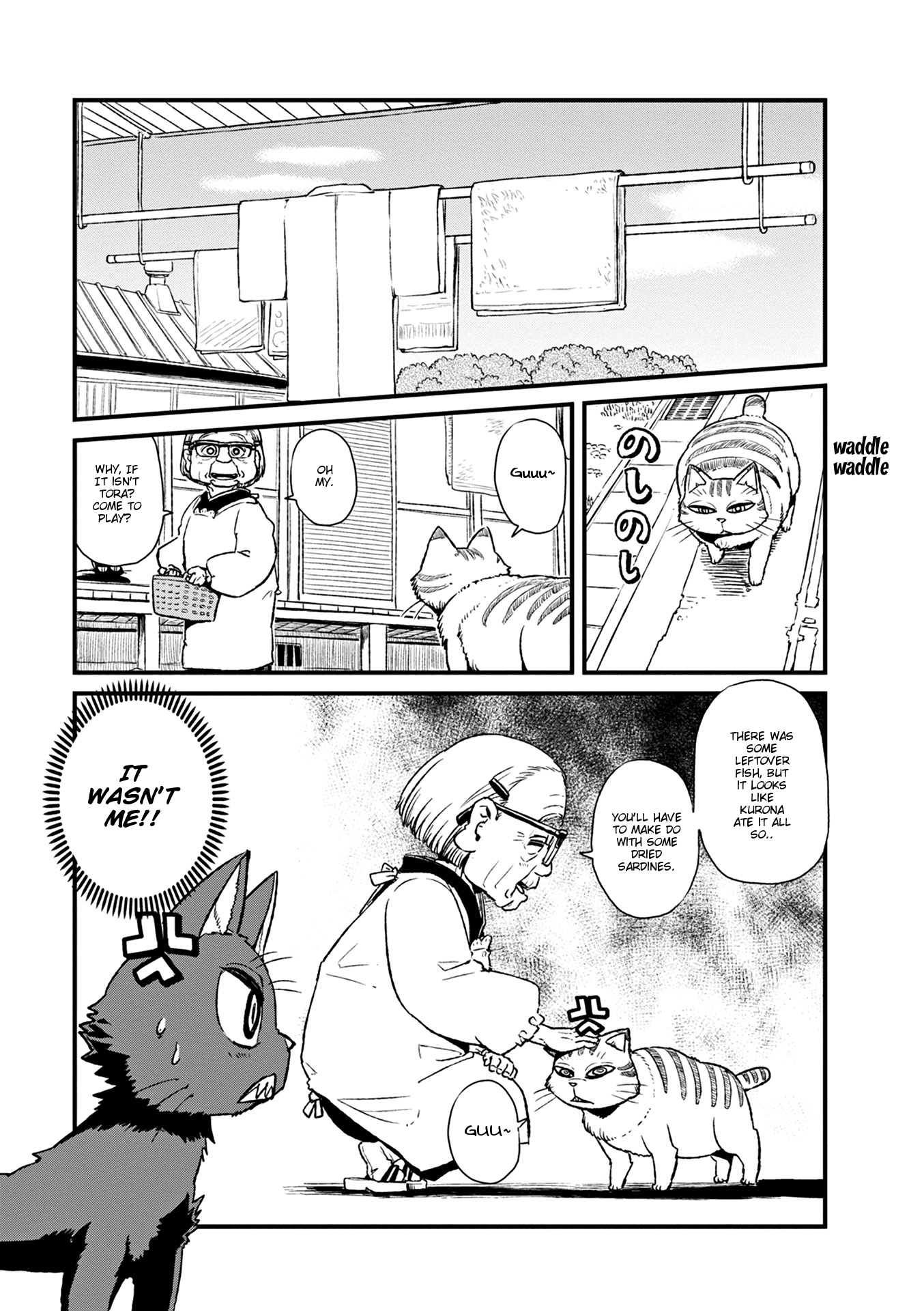 Neko Musume Michikusa Nikki Chapter 79 page 9 - Chapter 79: Passing the Time Shadily Watching the Fujimori Shop