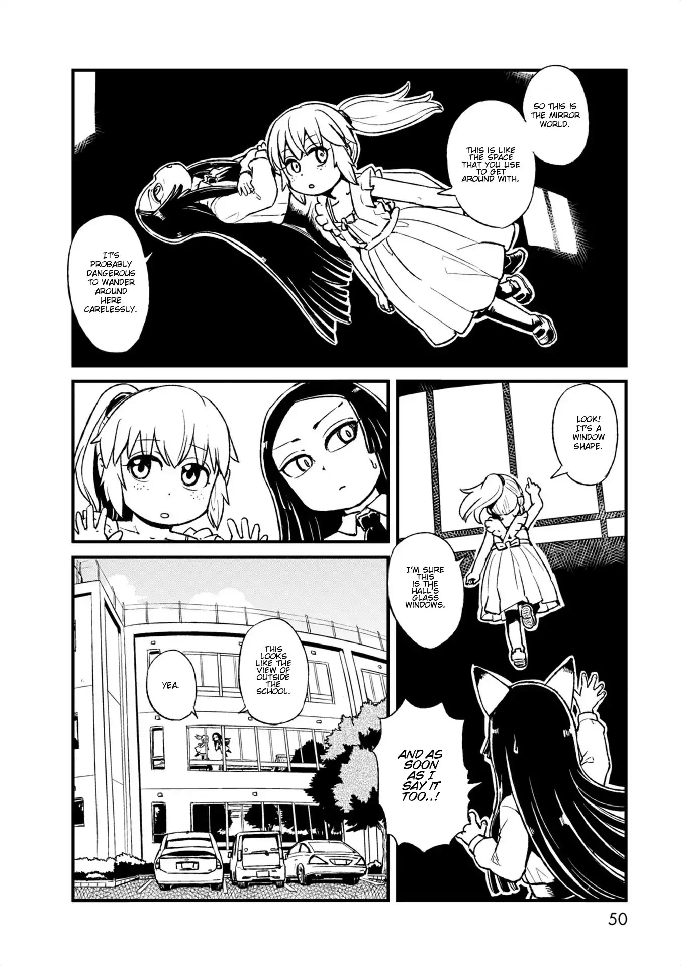 Neko Musume Michikusa Nikki Chapter 95 page 18 - Chapter 95: Passing the Time in Chika's Mirror