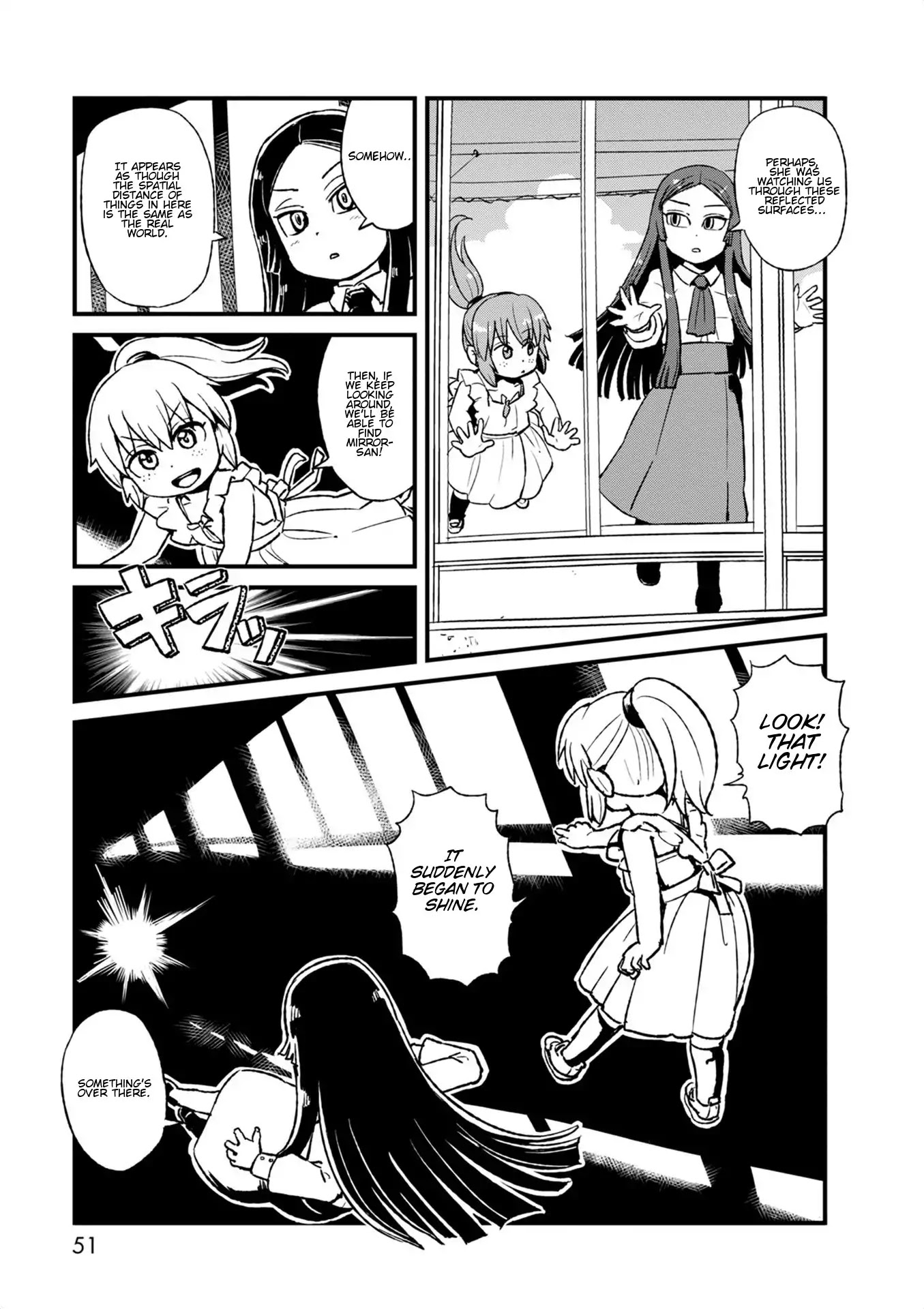 Neko Musume Michikusa Nikki Chapter 95 page 19 - Chapter 95: Passing the Time in Chika's Mirror