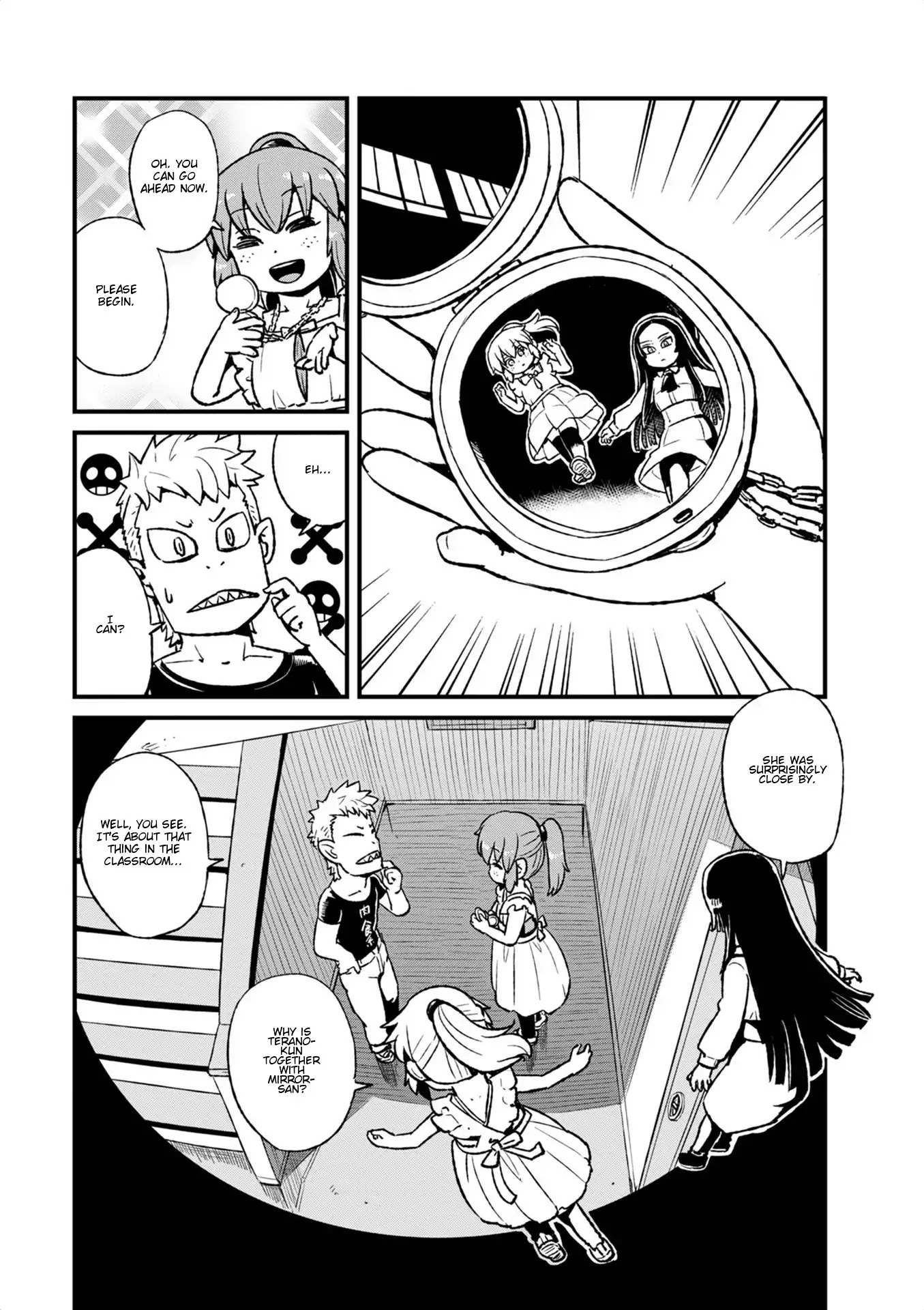 Neko Musume Michikusa Nikki Chapter 95 page 21 - Chapter 95: Passing the Time in Chika's Mirror