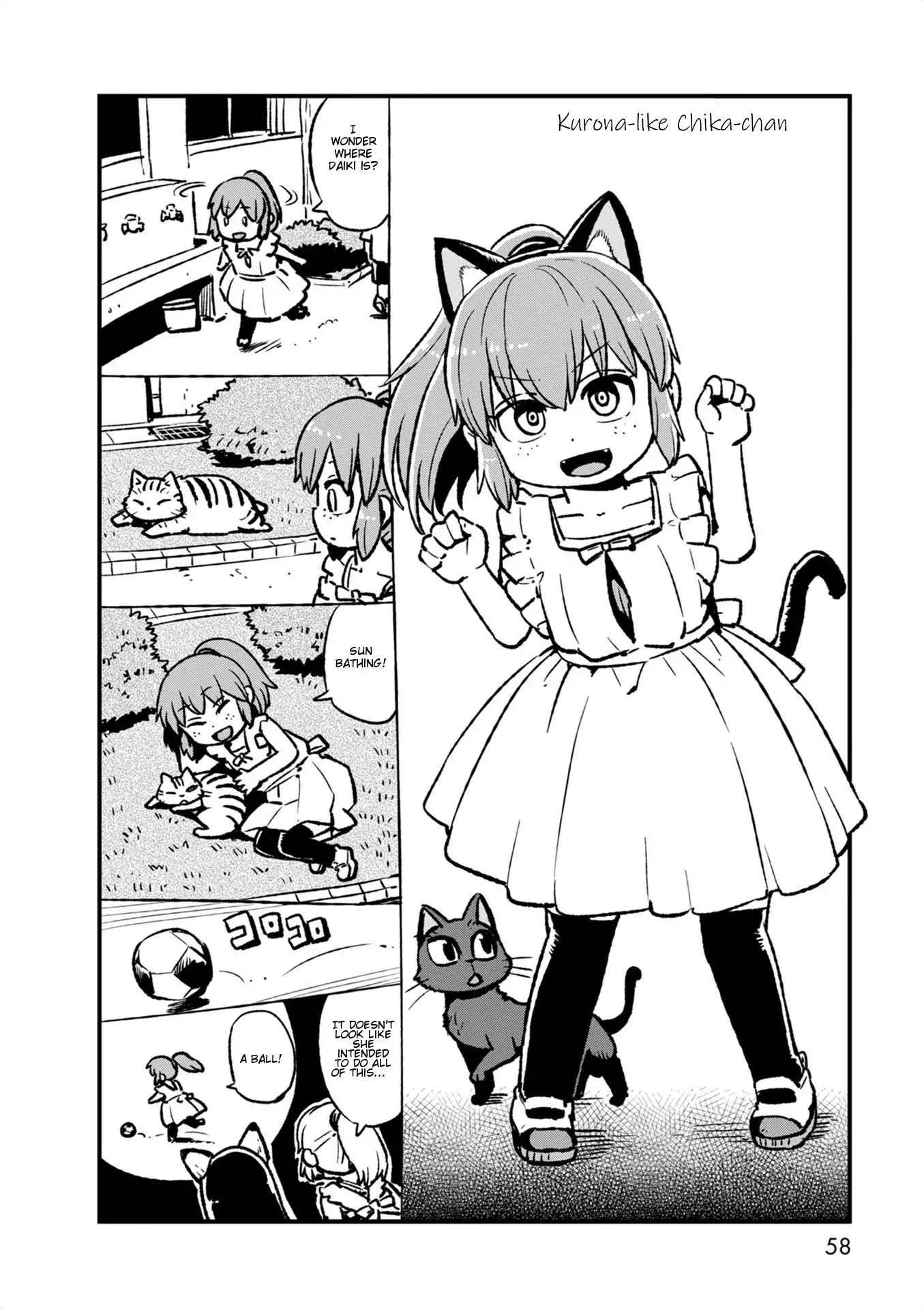 Neko Musume Michikusa Nikki Chapter 95 page 26 - Chapter 95: Passing the Time in Chika's Mirror
