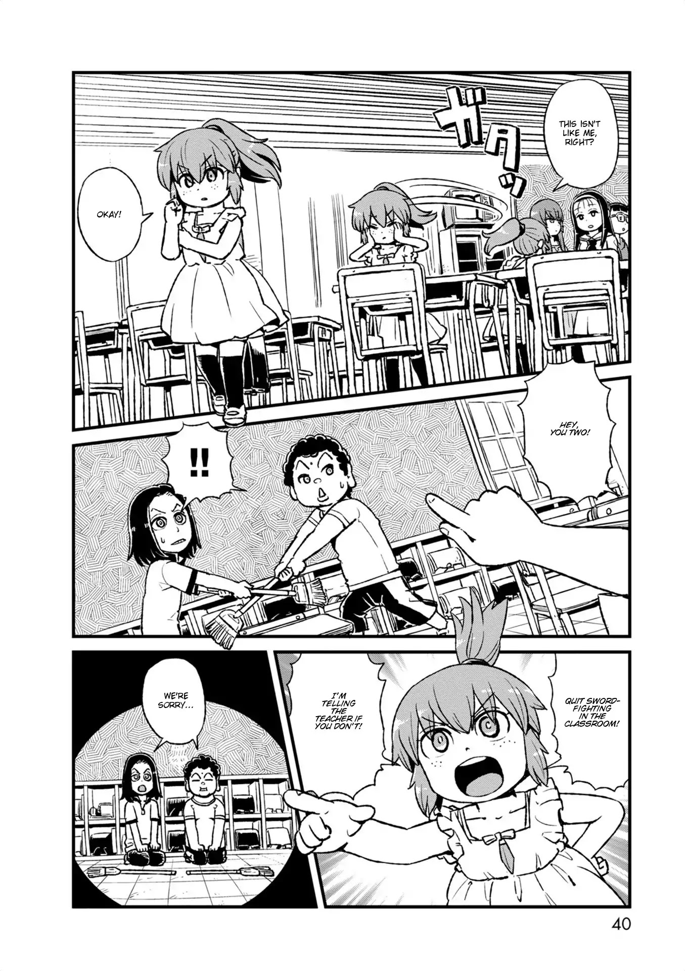 Neko Musume Michikusa Nikki Chapter 95 page 8 - Chapter 95: Passing the Time in Chika's Mirror