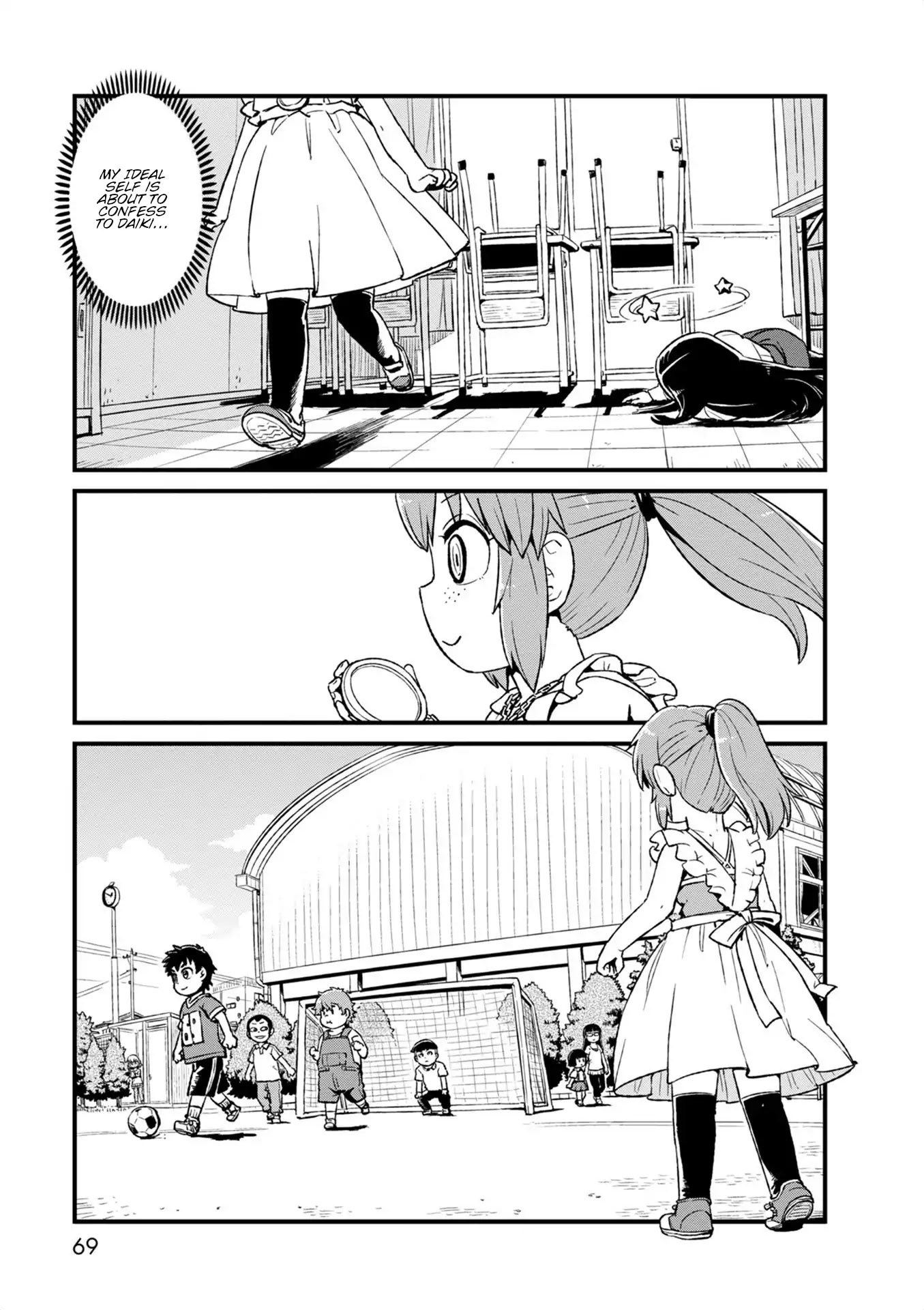 Neko Musume Michikusa Nikki Chapter 96 page 11 - Chapter 96: Passing the TIme with the Mirror's Reflection on an Afternoon Break