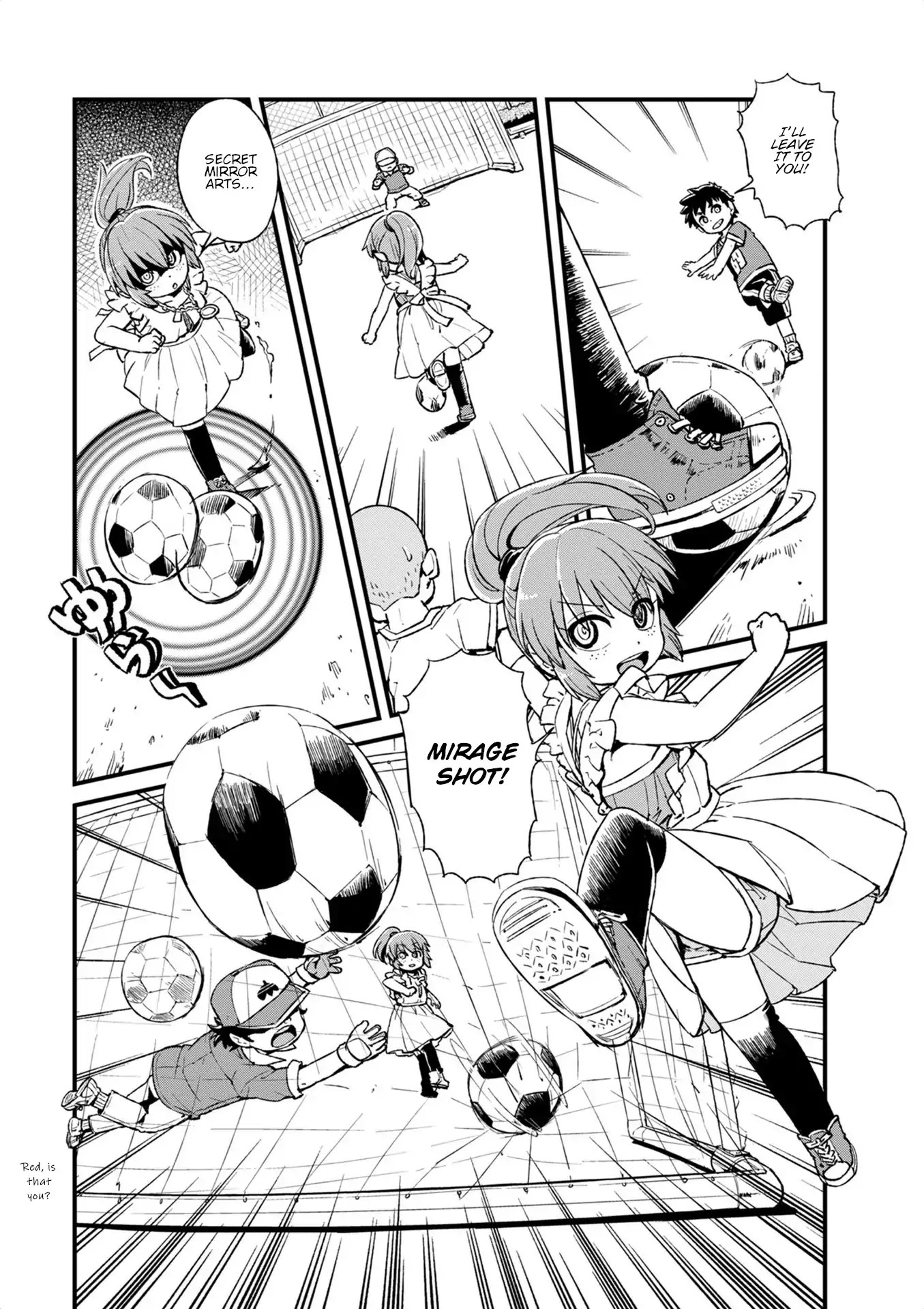 Neko Musume Michikusa Nikki Chapter 96 page 13 - Chapter 96: Passing the TIme with the Mirror's Reflection on an Afternoon Break