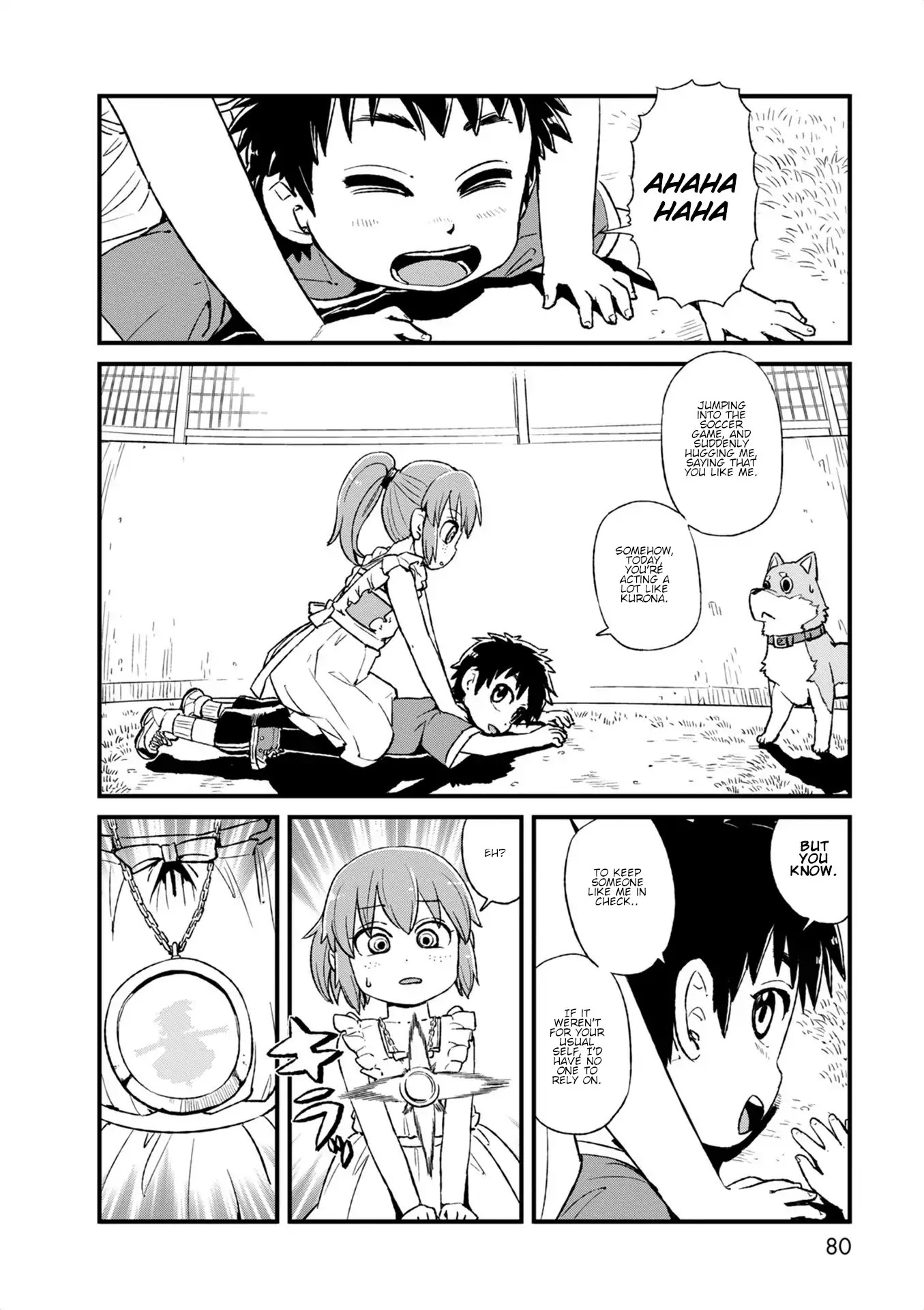 Neko Musume Michikusa Nikki Chapter 96 page 22 - Chapter 96: Passing the TIme with the Mirror's Reflection on an Afternoon Break