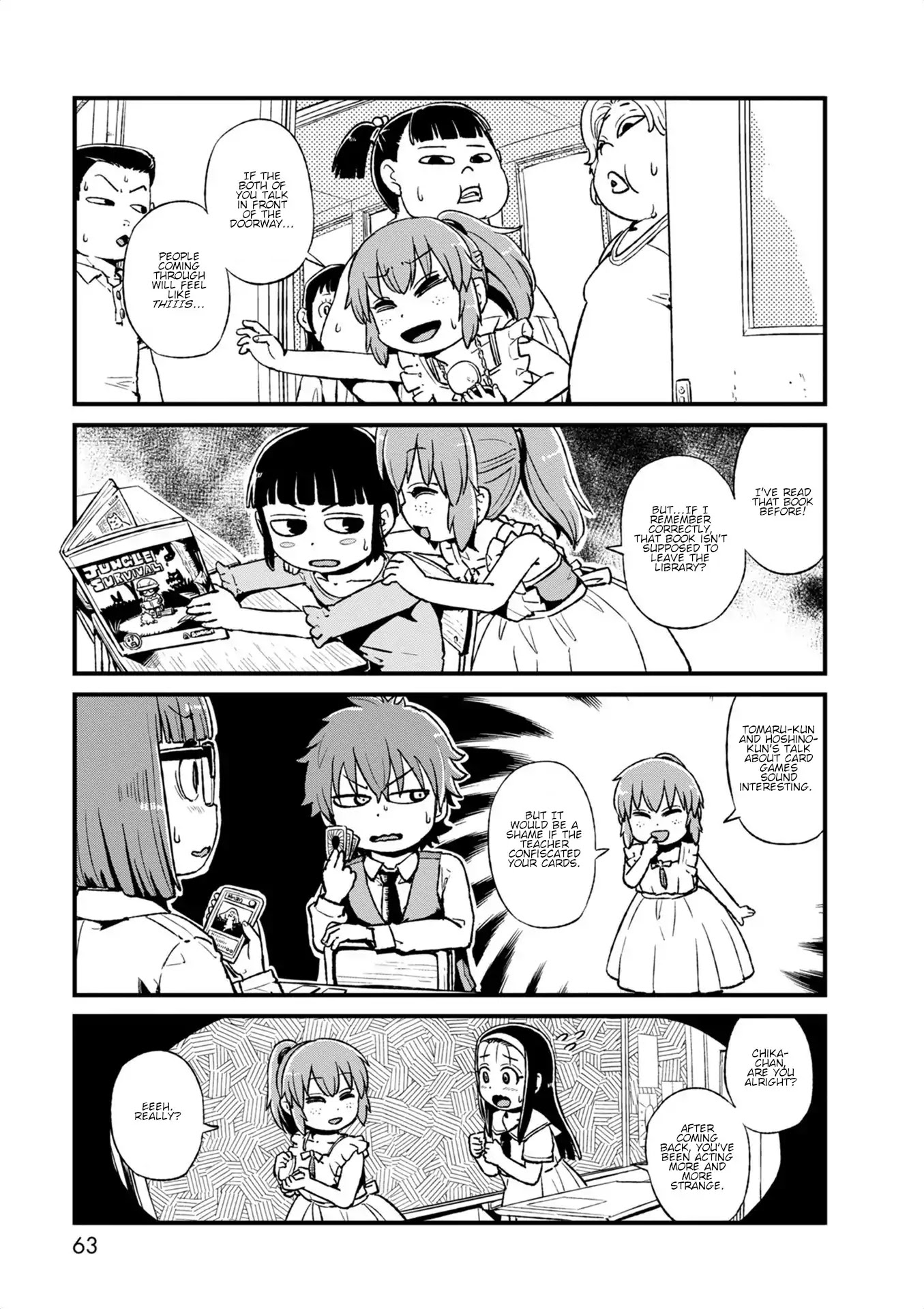 Neko Musume Michikusa Nikki Chapter 96 page 5 - Chapter 96: Passing the TIme with the Mirror's Reflection on an Afternoon Break