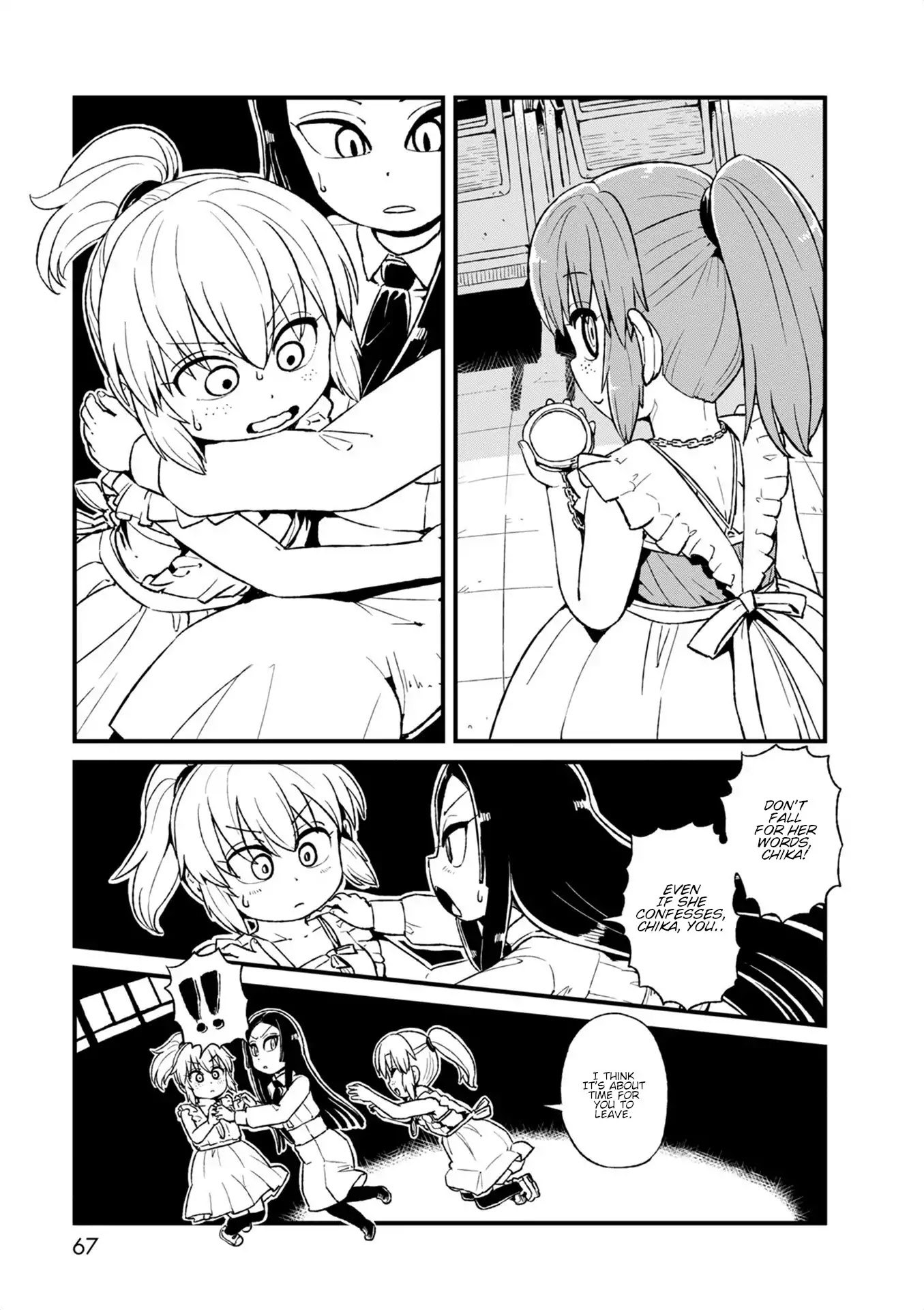 Neko Musume Michikusa Nikki Chapter 96 page 9 - Chapter 96: Passing the TIme with the Mirror's Reflection on an Afternoon Break
