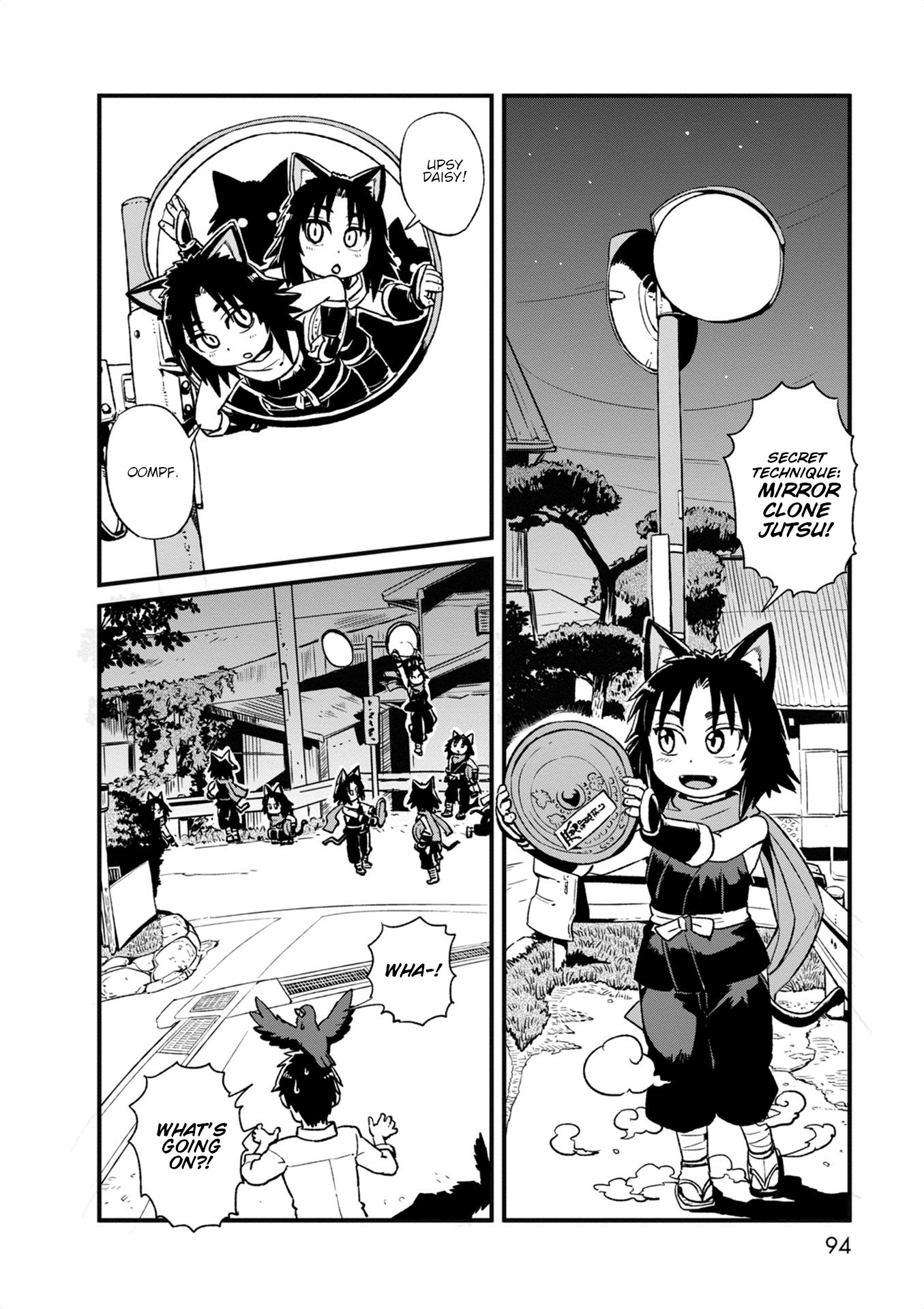 Neko Musume Michikusa Nikki Chapter 97 page 10 - Chapter 97: Passing the Time Doing Mirror Clone Jutsu with Kurona